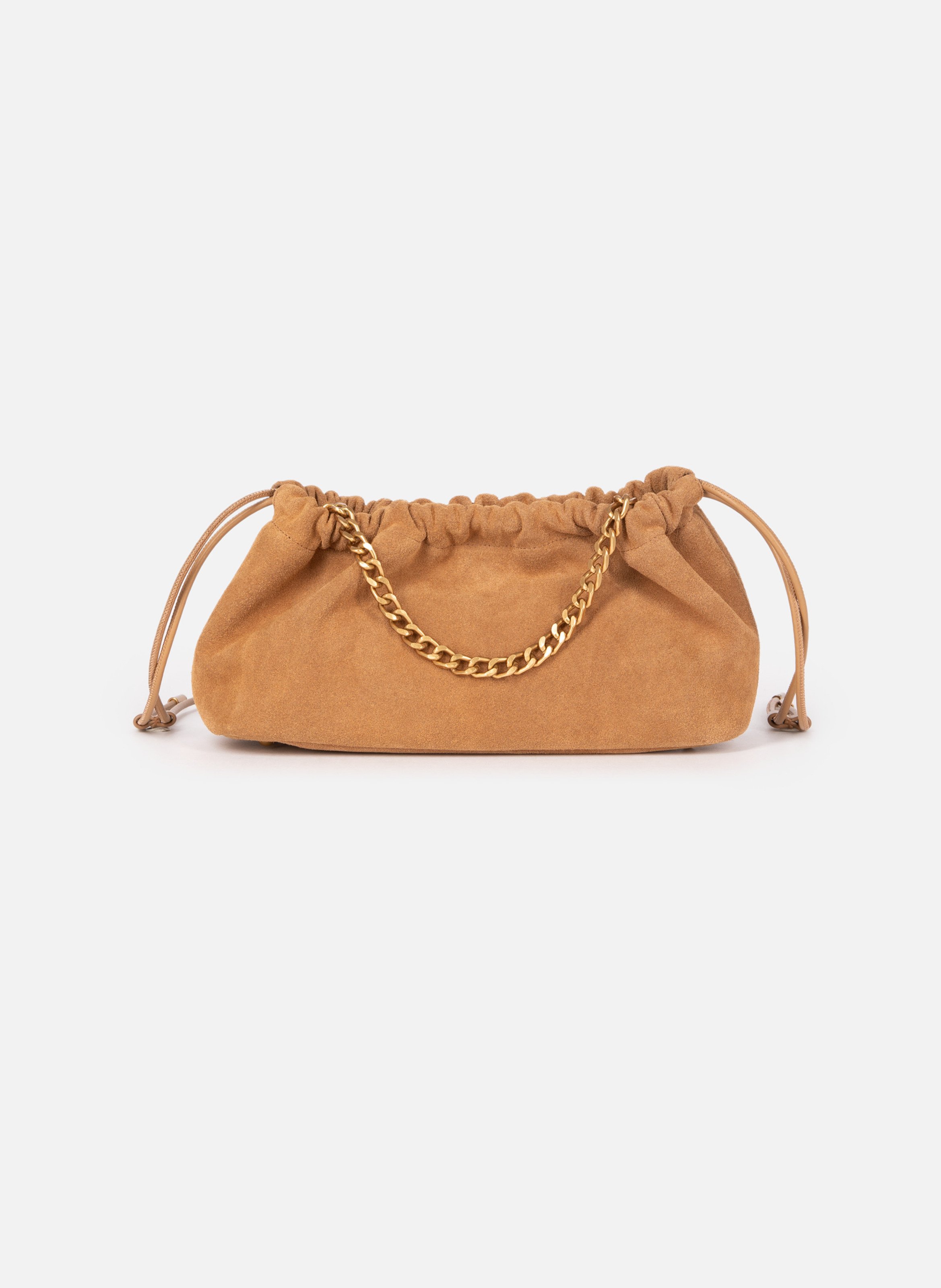 Sac taylor en suède THE KOOPLES Marron