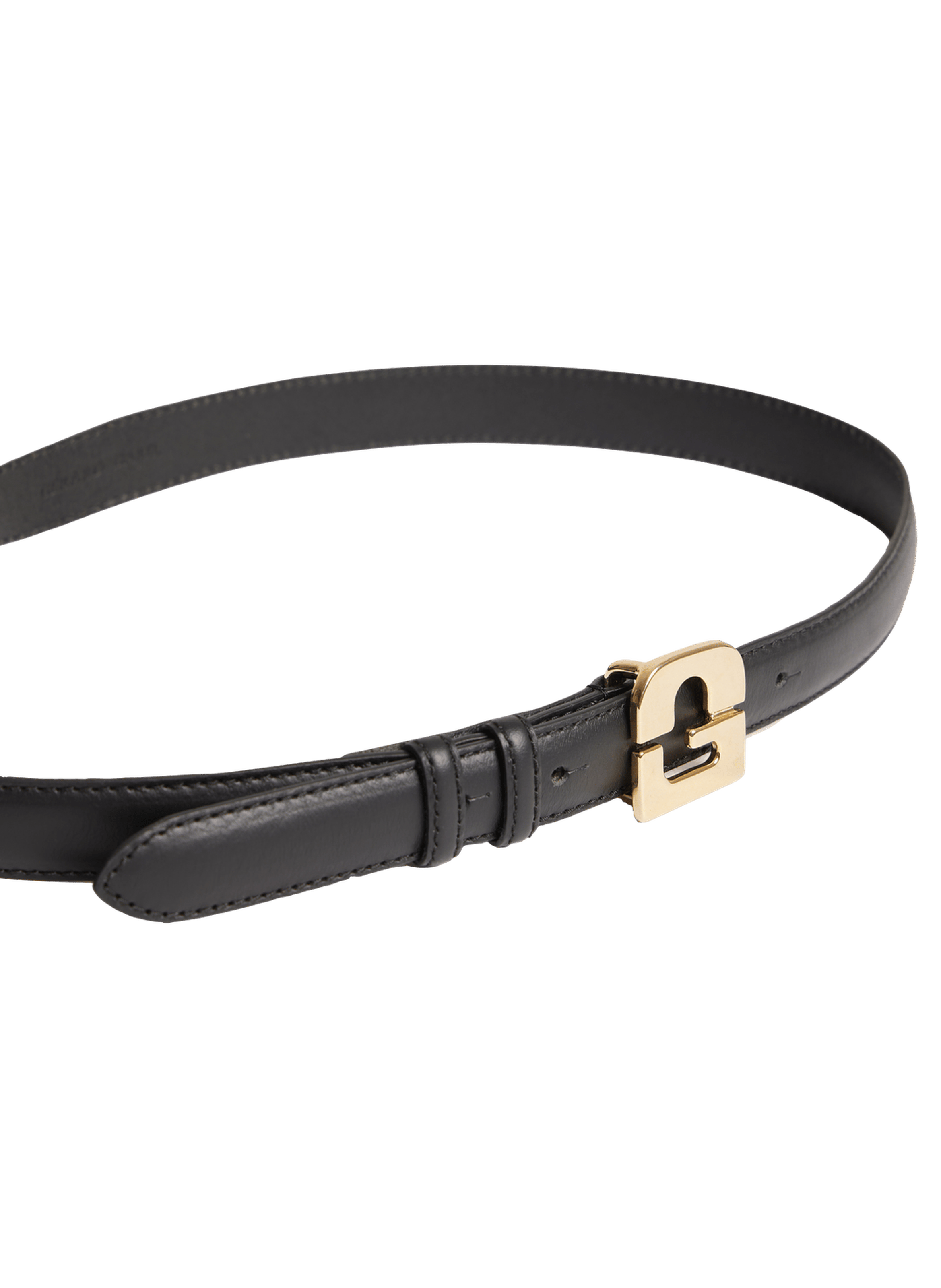 Ceinture signature en cuir - le lauren GERARD DAREL Noir