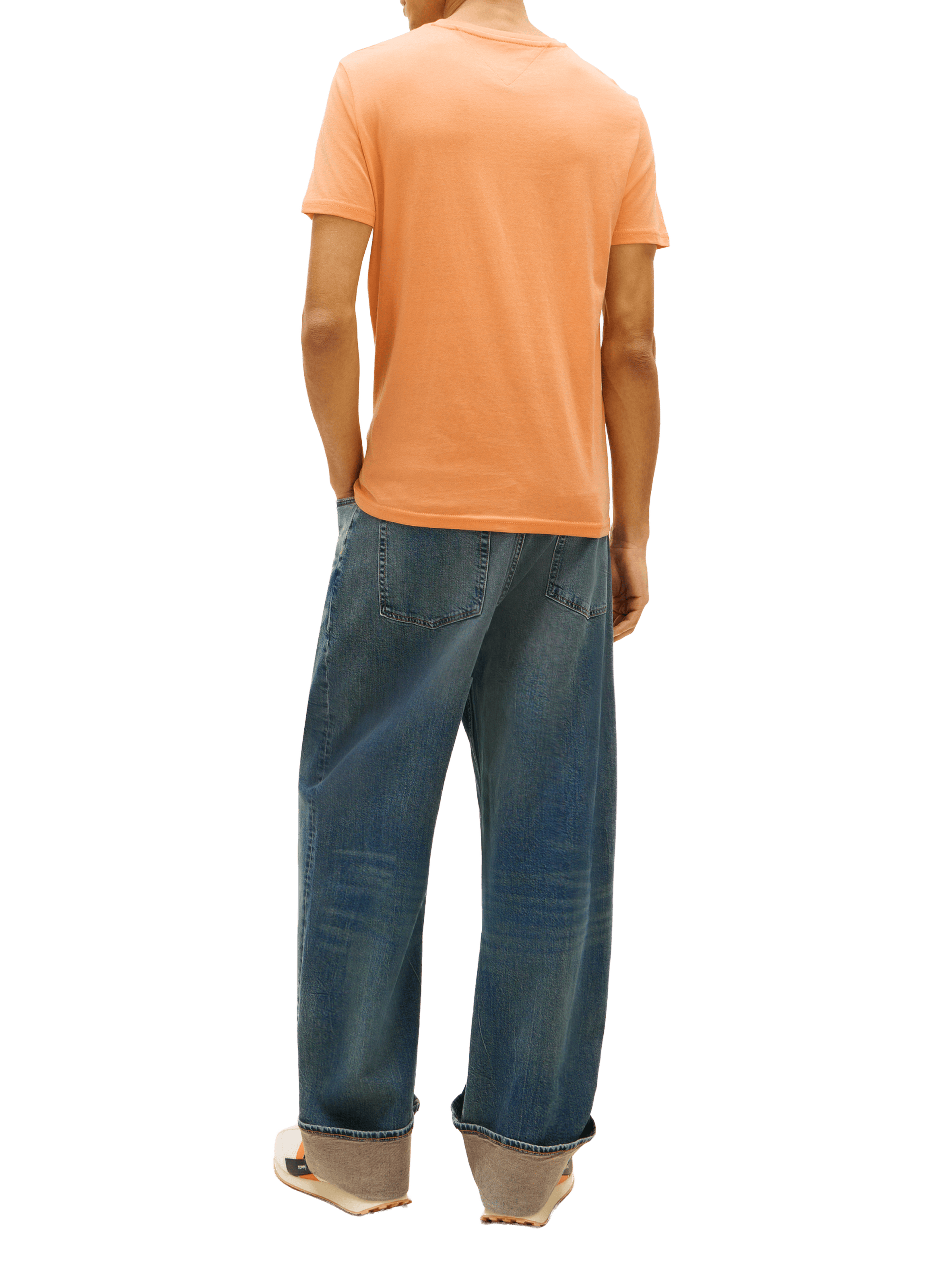 T-shirt à logo Orange