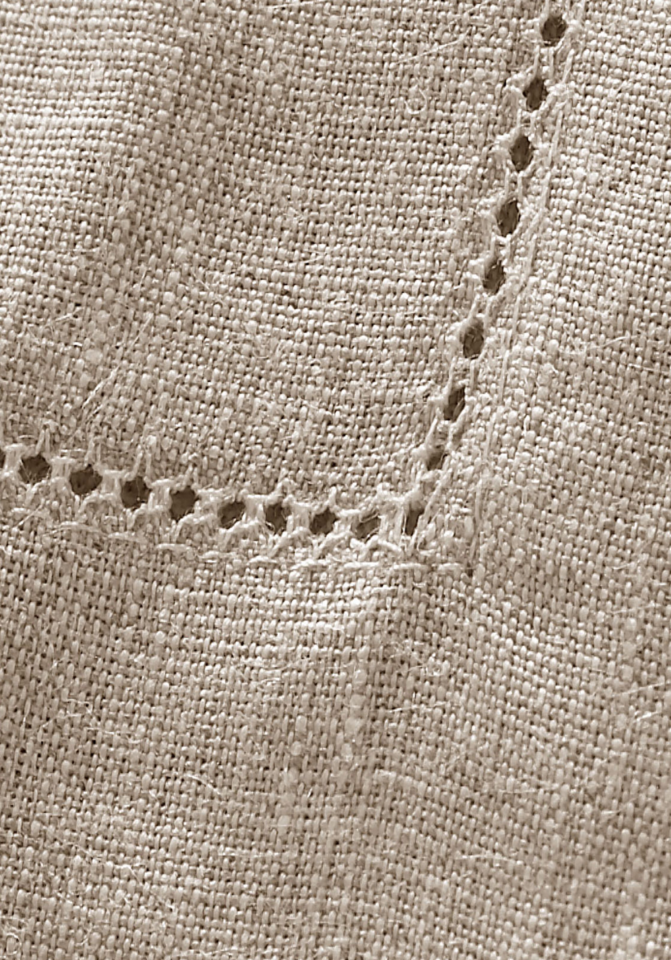 Nappe unie en lin, florence ALEXANDRE TURPAULT Beige