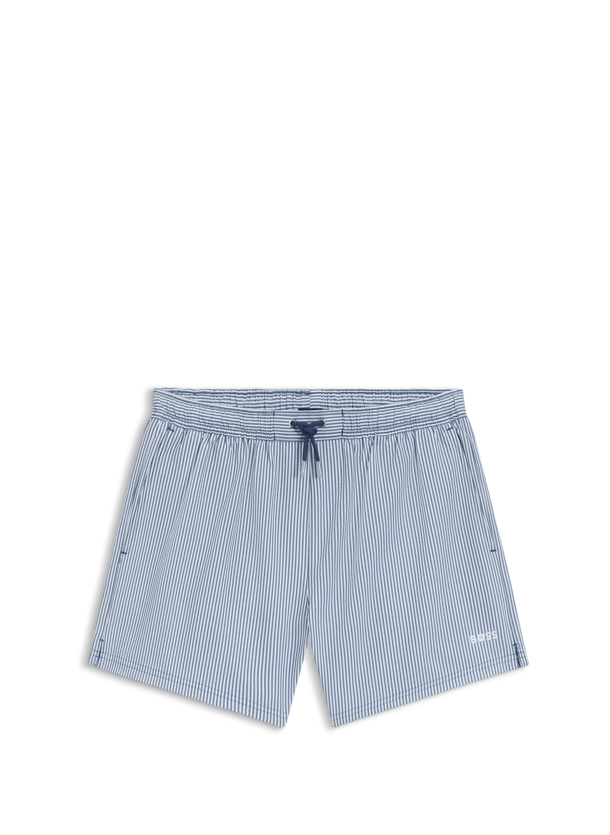 Striped swim shorts BOSS Blue