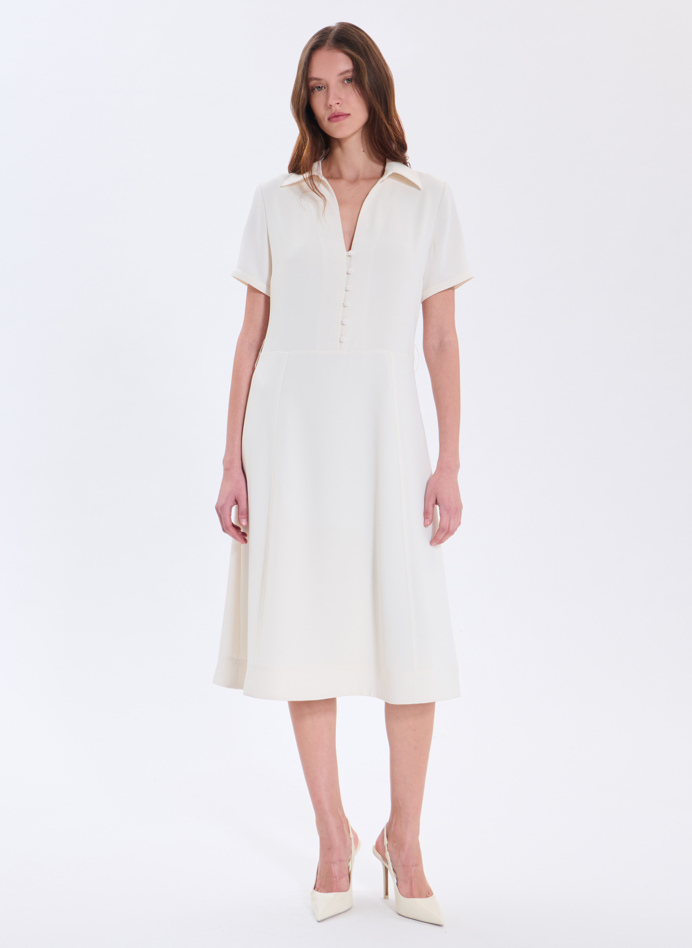 Robe  randy ZAPA Blanc