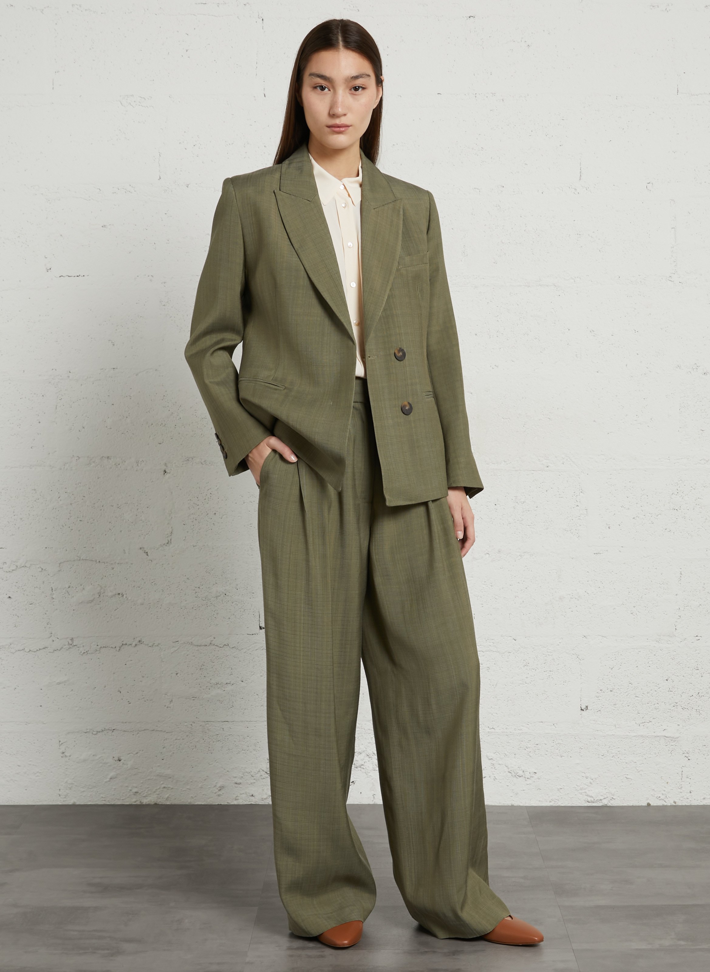 Ballerines en cuir anouk BOBBIES Marron