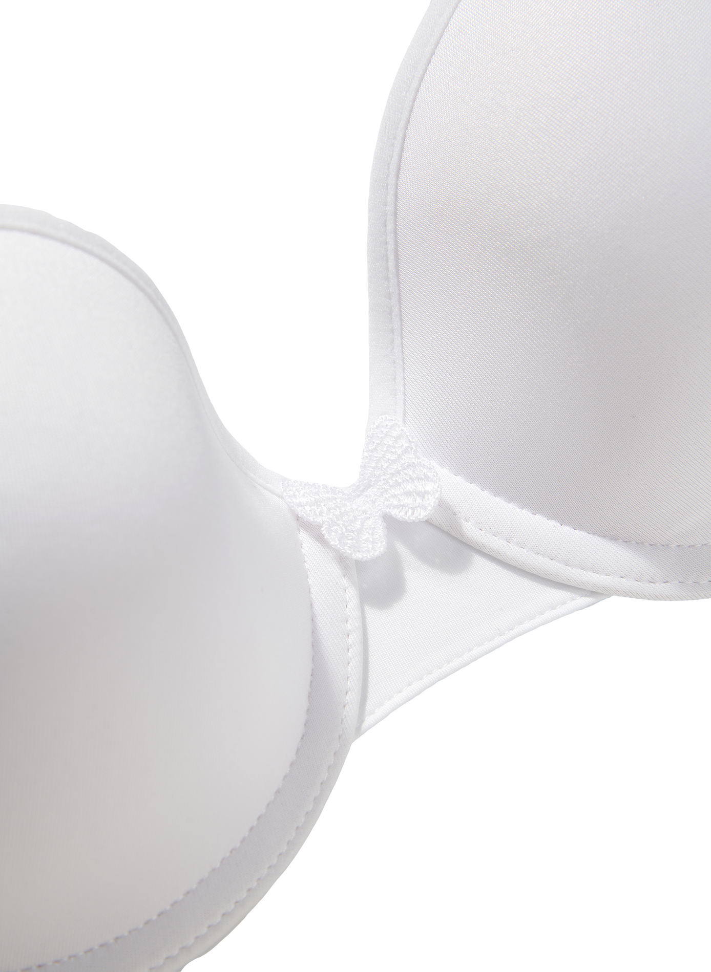 Sujetador liso con detalle de mariposa PASSIONATA Blanco