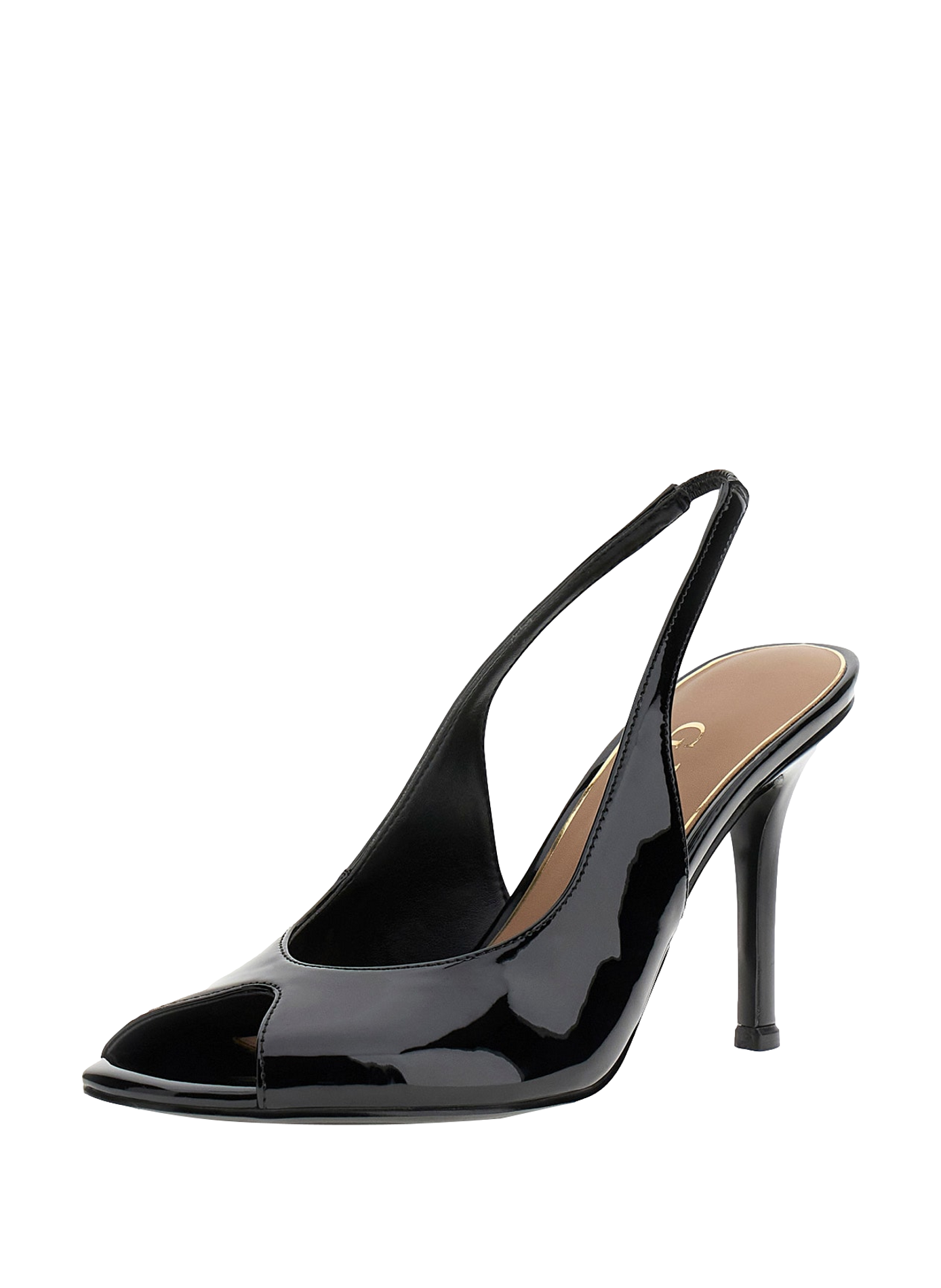 KISCO elastic strap pumps GUESS Black