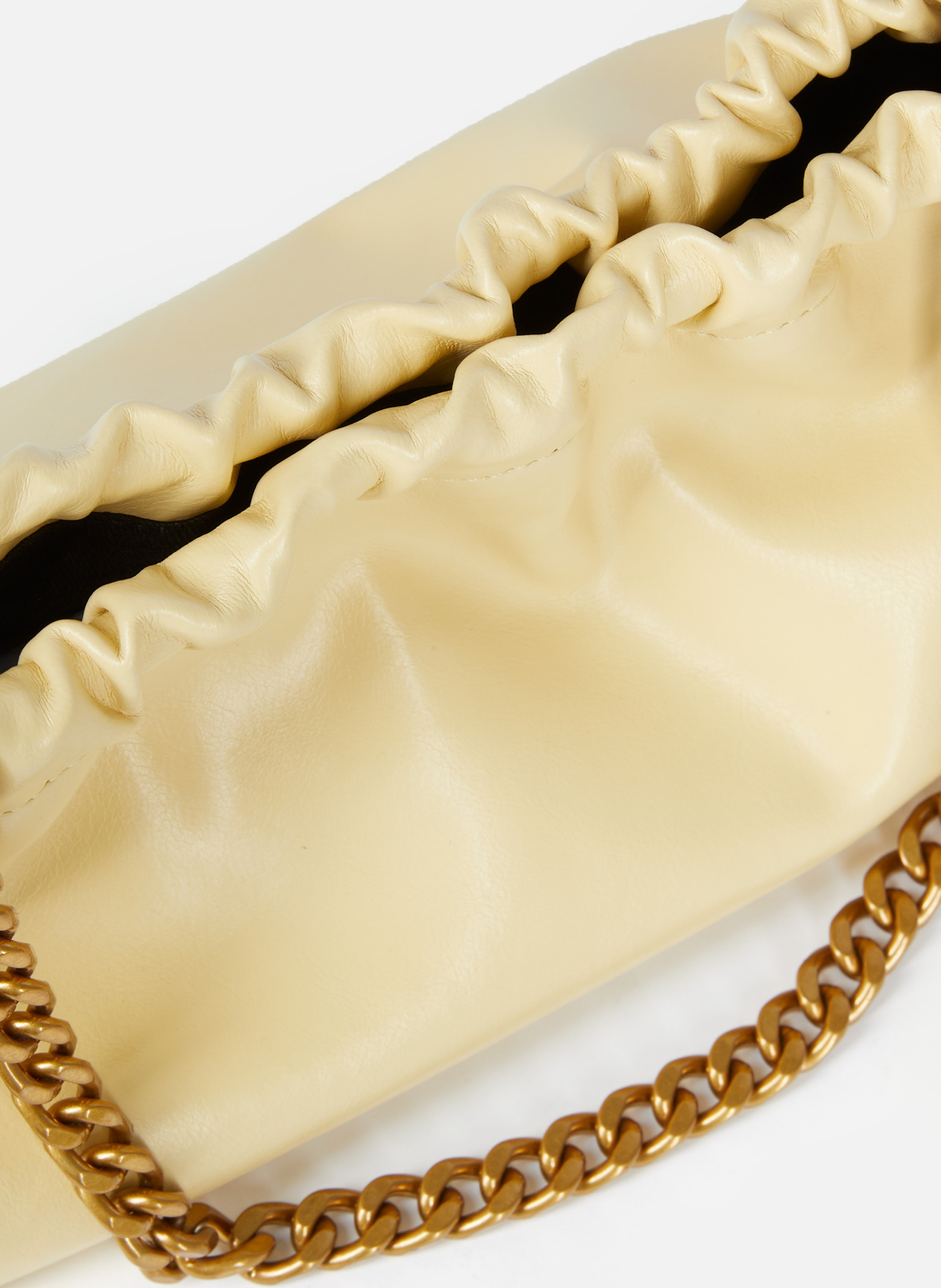 Sac taylor en cuir recyclé THE KOOPLES Jaune