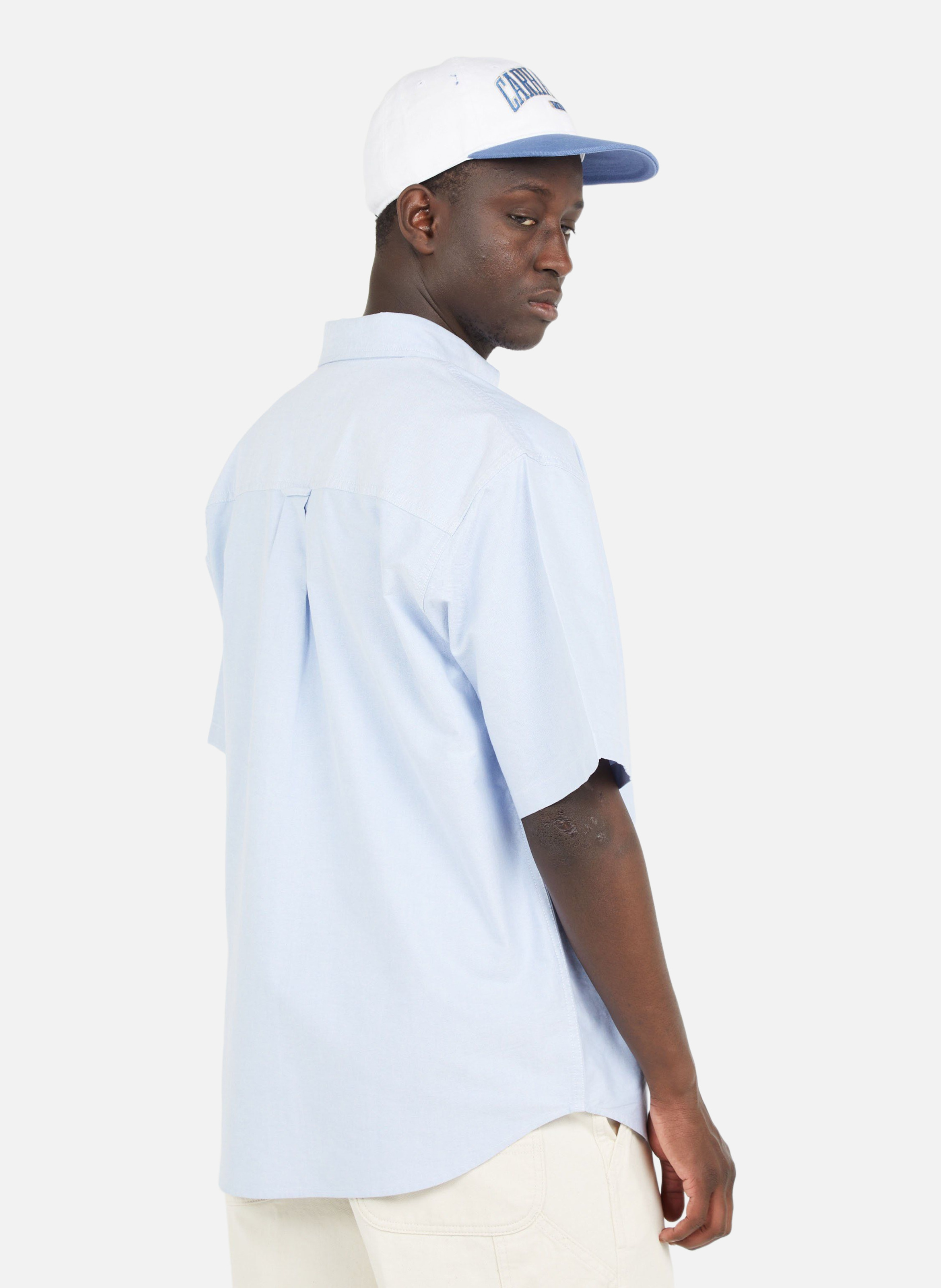 Chemise s/s braxton shirt CARHARTT WIP Bleu