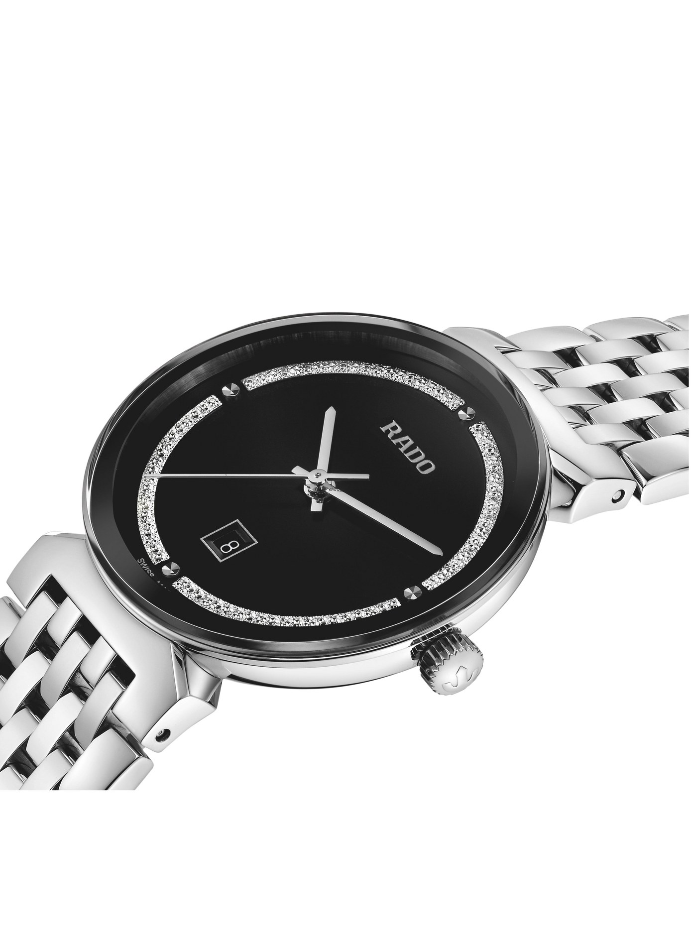 Montre quartz Florence en acier inoxydable RADO Noir