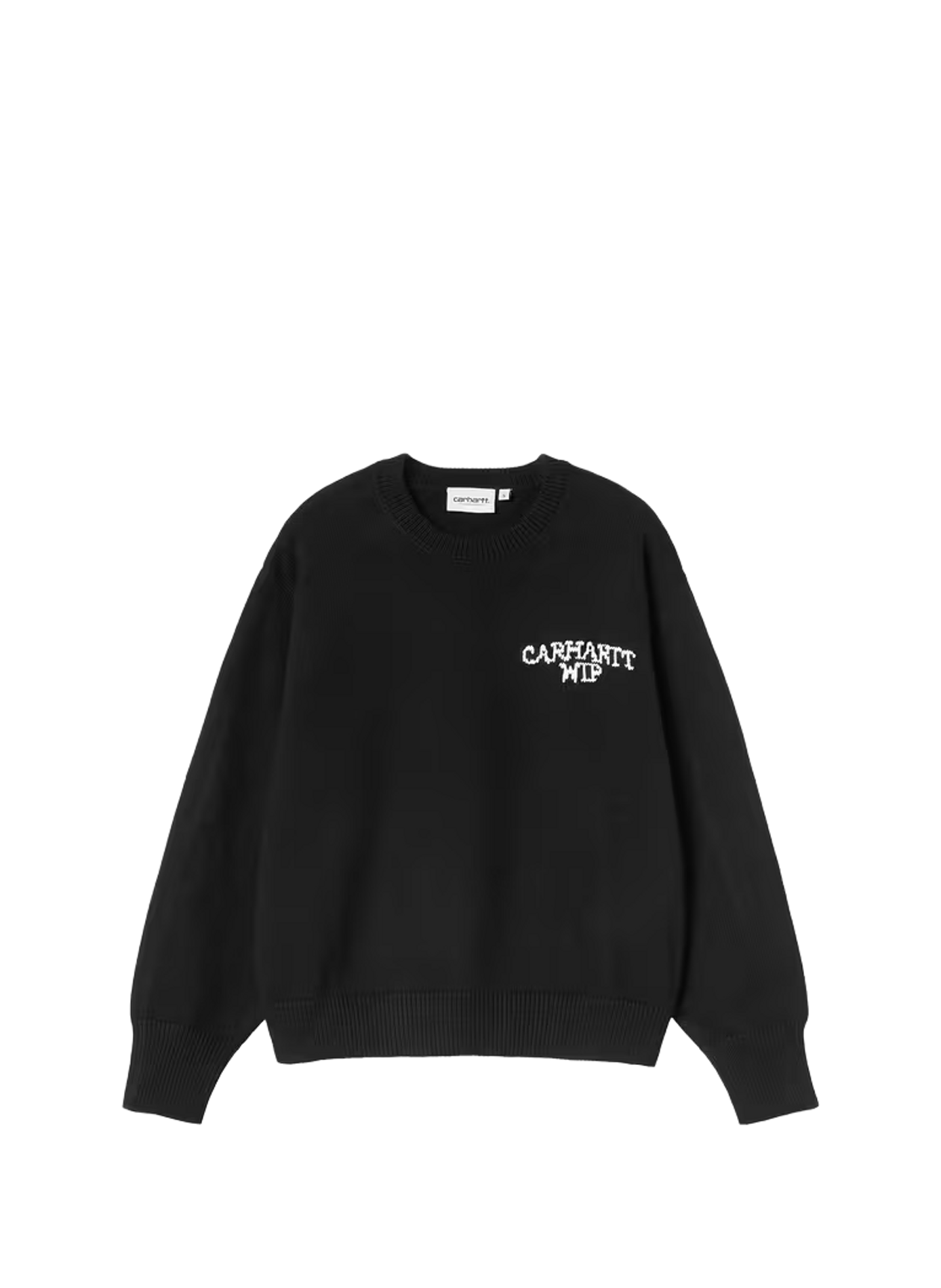 Sweatshirt Knuffelende Katten van katoen CARHARTT WIP Zwart
