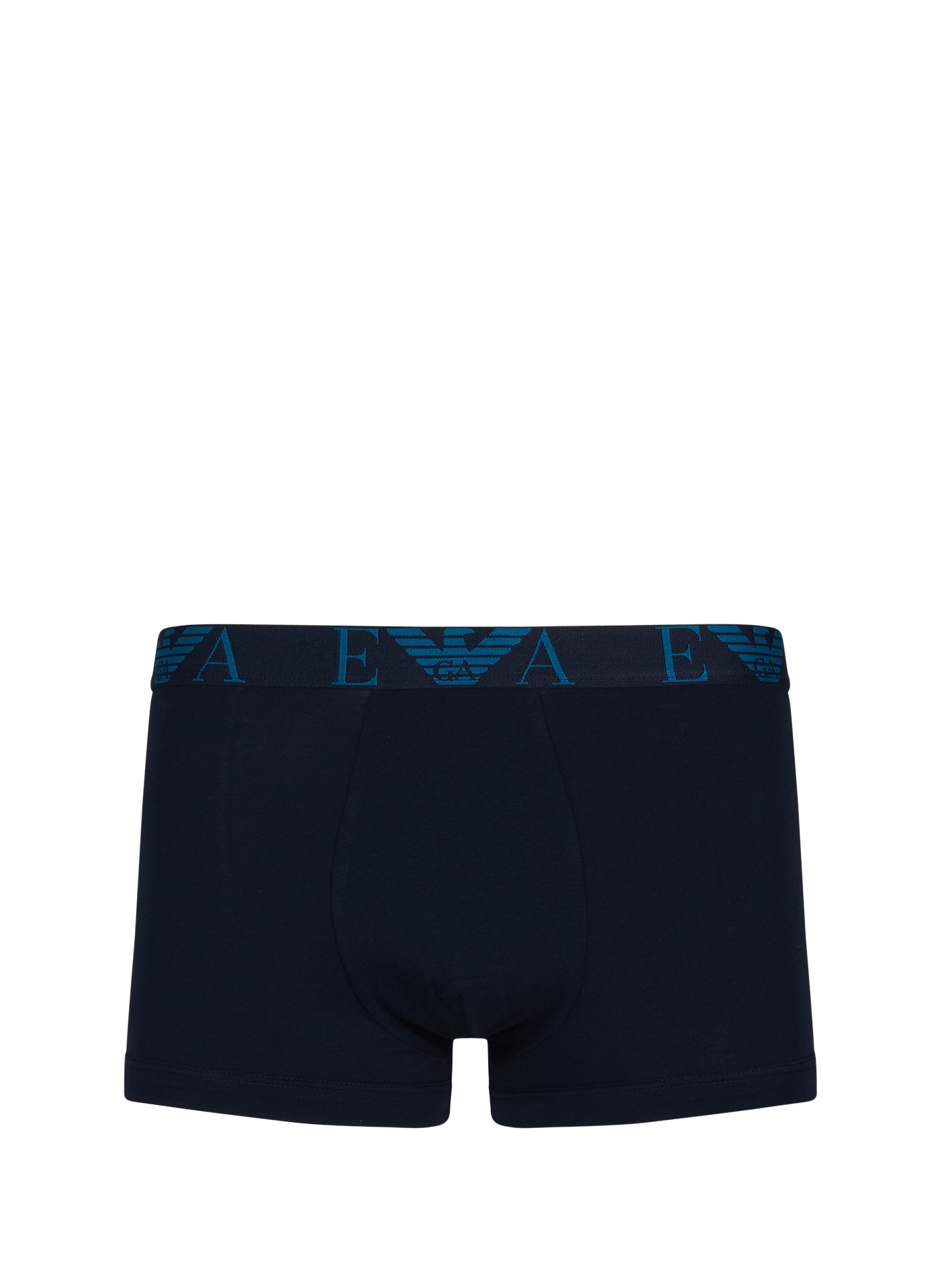 Set of three cotton-blend boxers EMPORIO ARMANI Blue