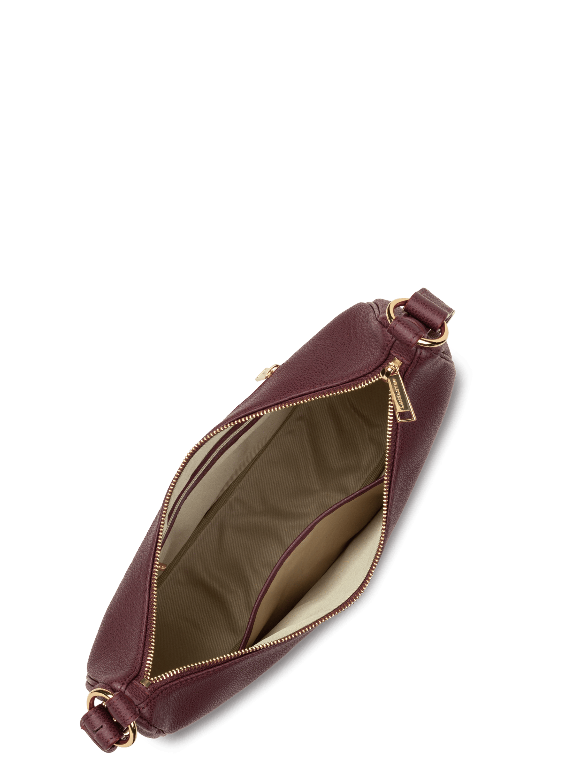 Grand sac besace - milano aria | Rouge LANCASTER Femme