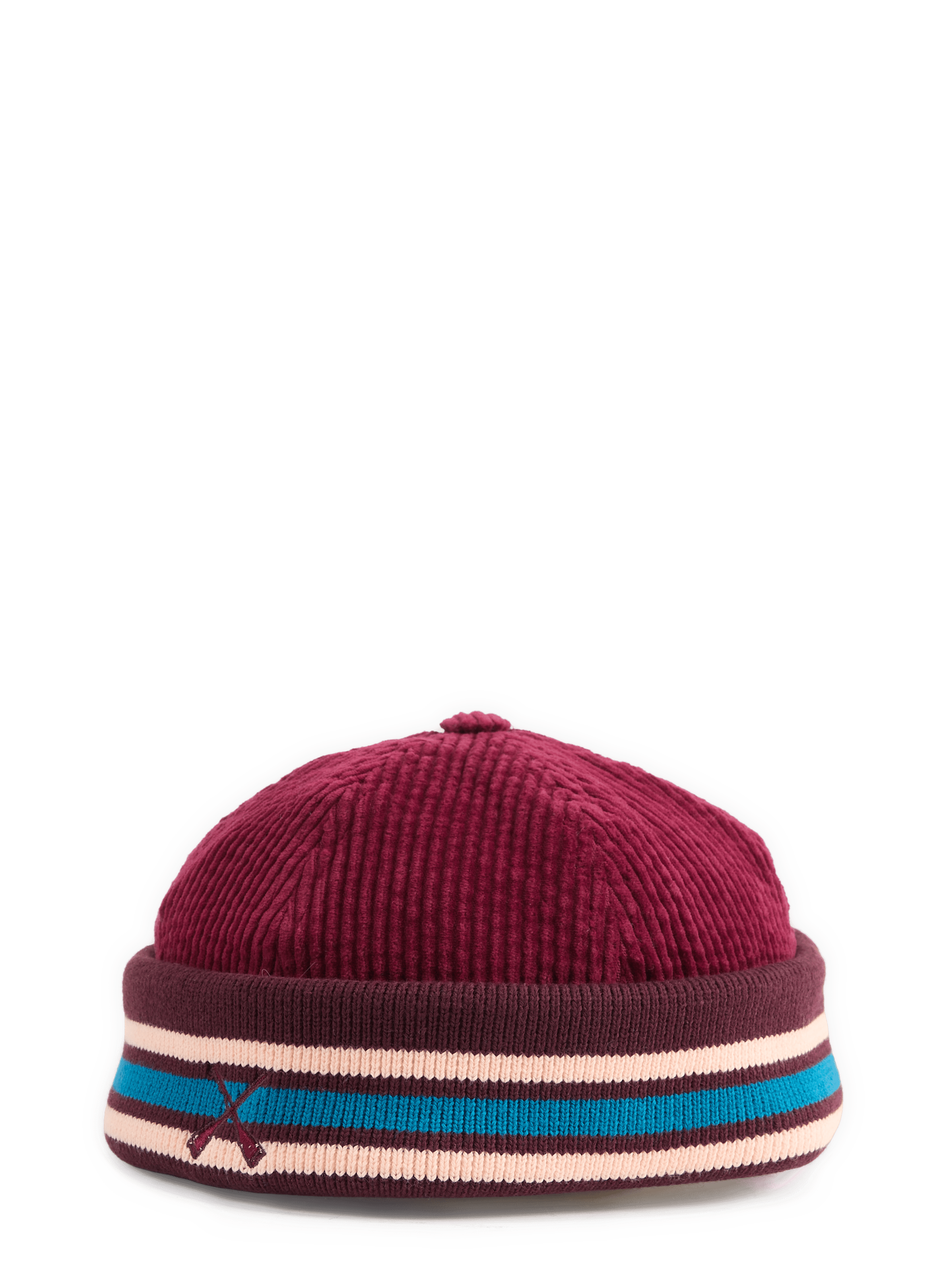 Textured blended cotton hat BETON CIRE Multicolour