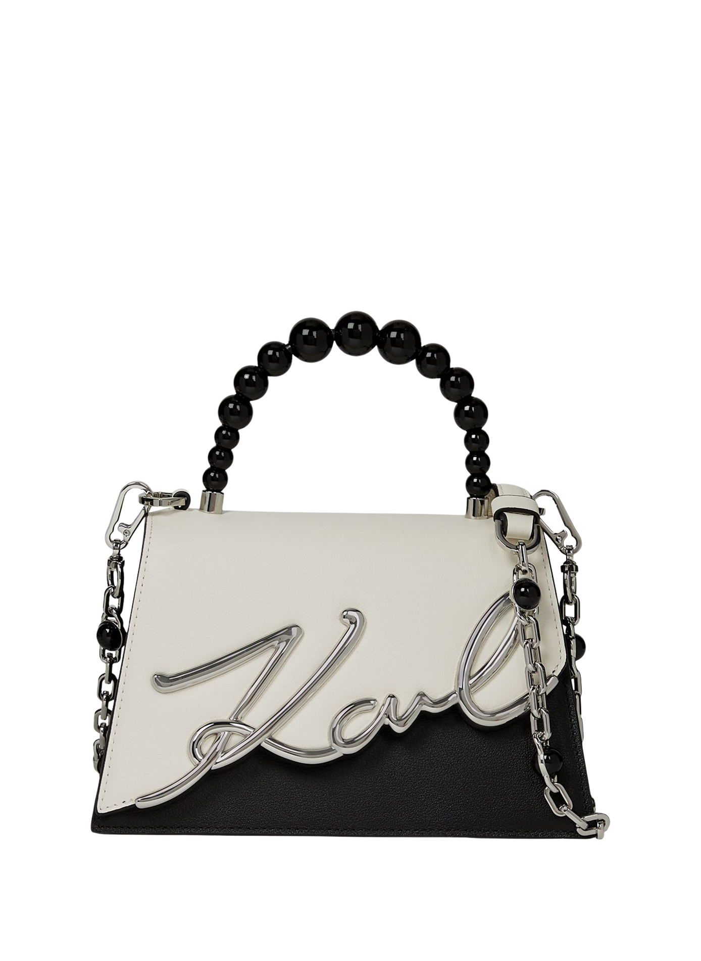Tasche aus Leder K/SIGNATURE 2.0 SM CB PEARLS KARL LAGERFELD Mehrfarbig
