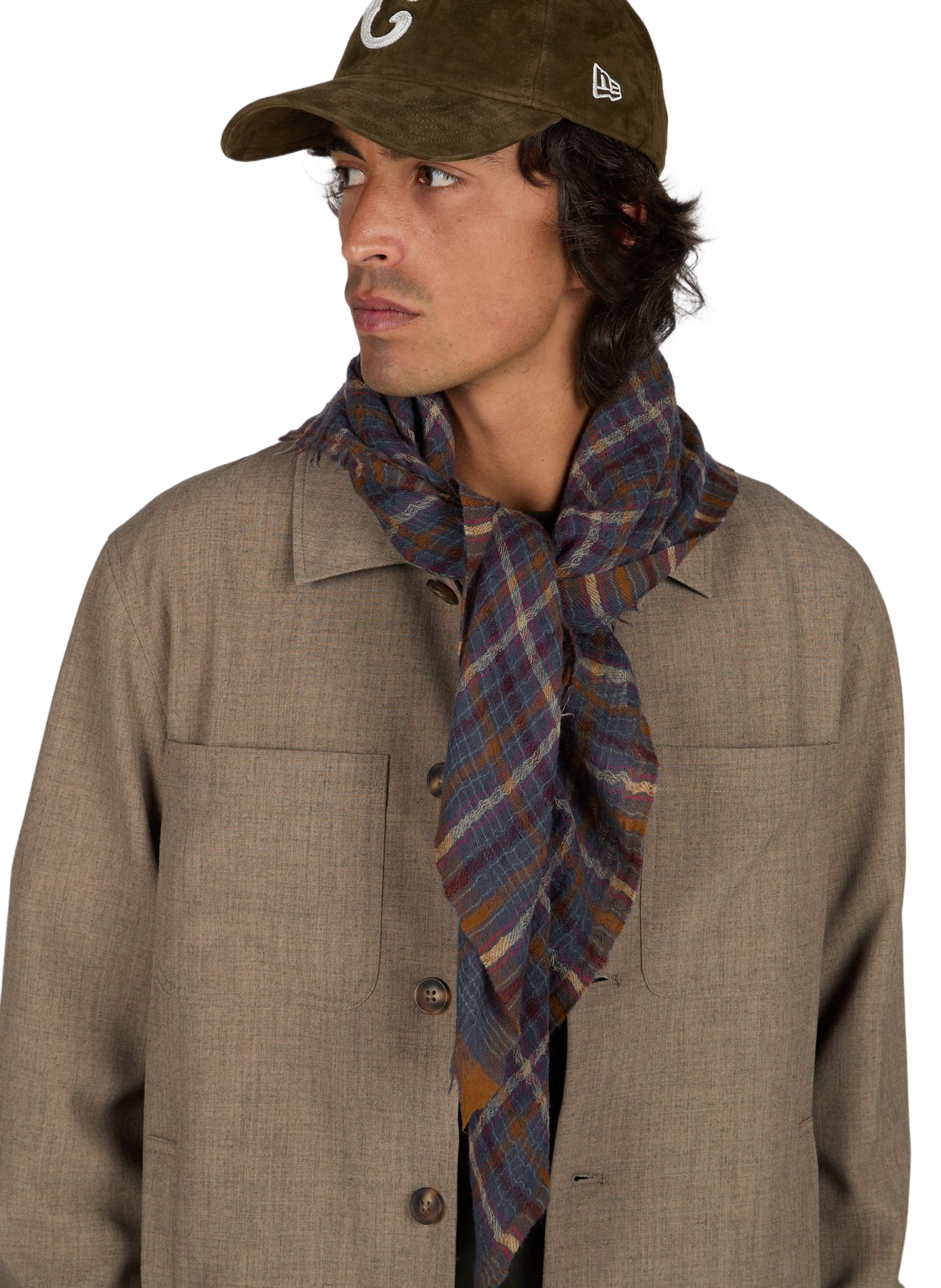 Wool scarf MOISMONT Multicolour