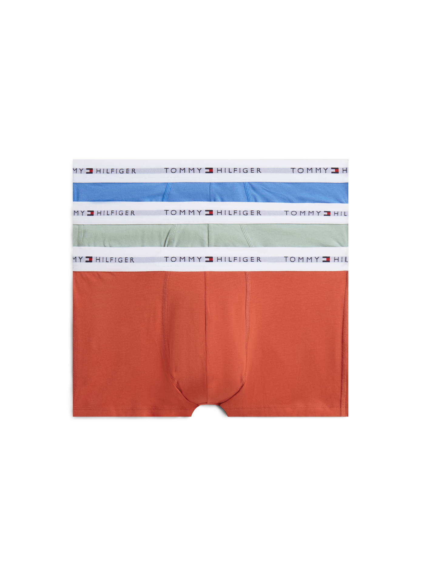 Lot de 3 boxers en coton mélangé TOMMY HILFIGER Multicolore