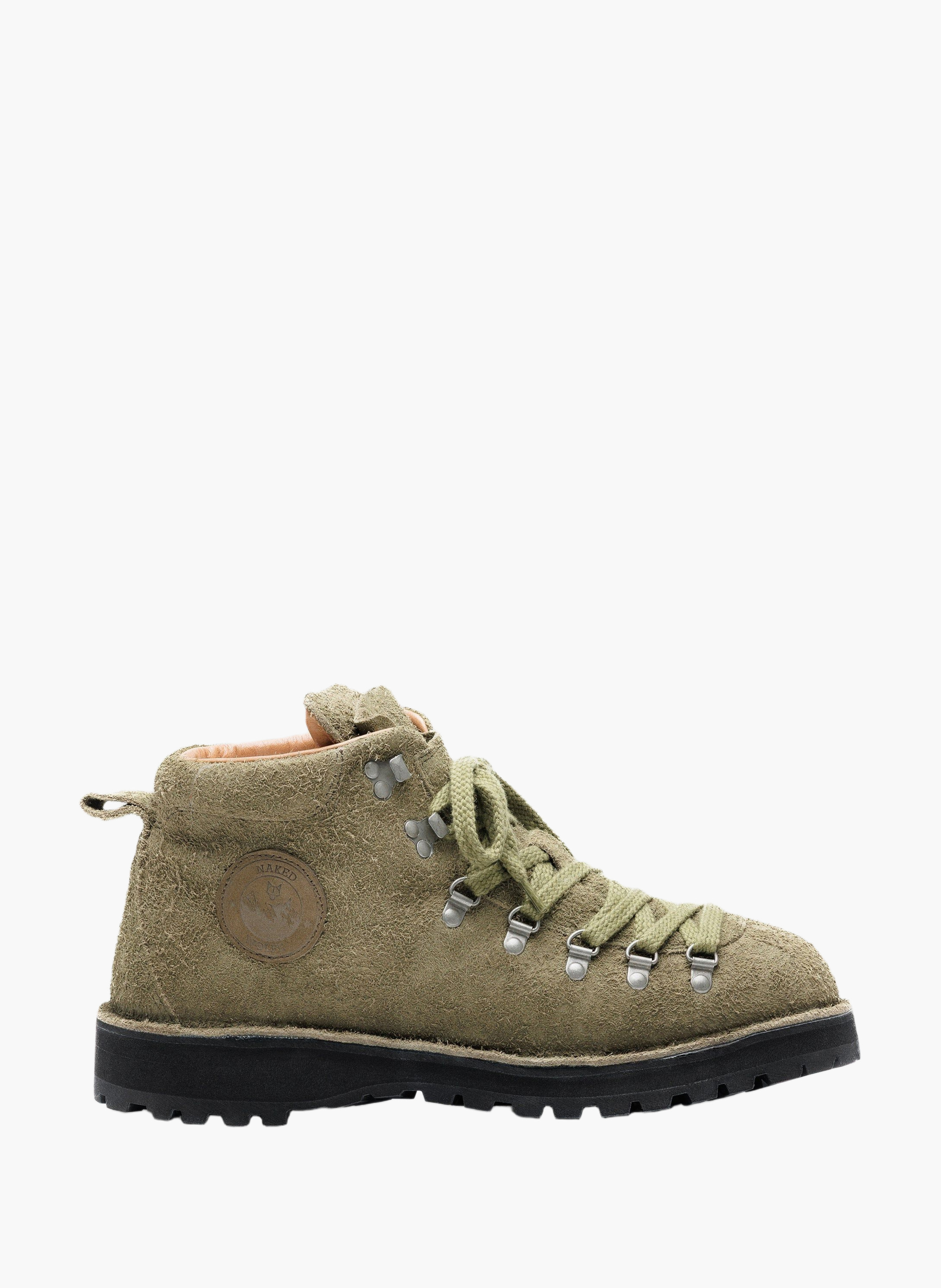 Bottines arctic en daim NAKED WOLFE Kaki