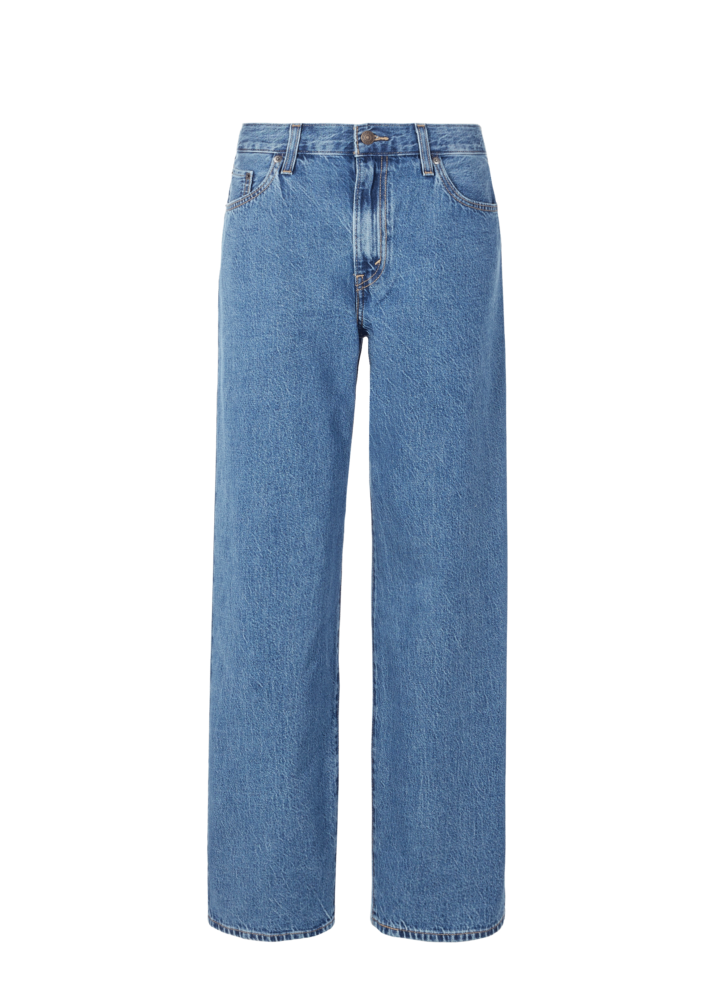 LEVI'S Jean Baggy Dad en coton denim Bleu