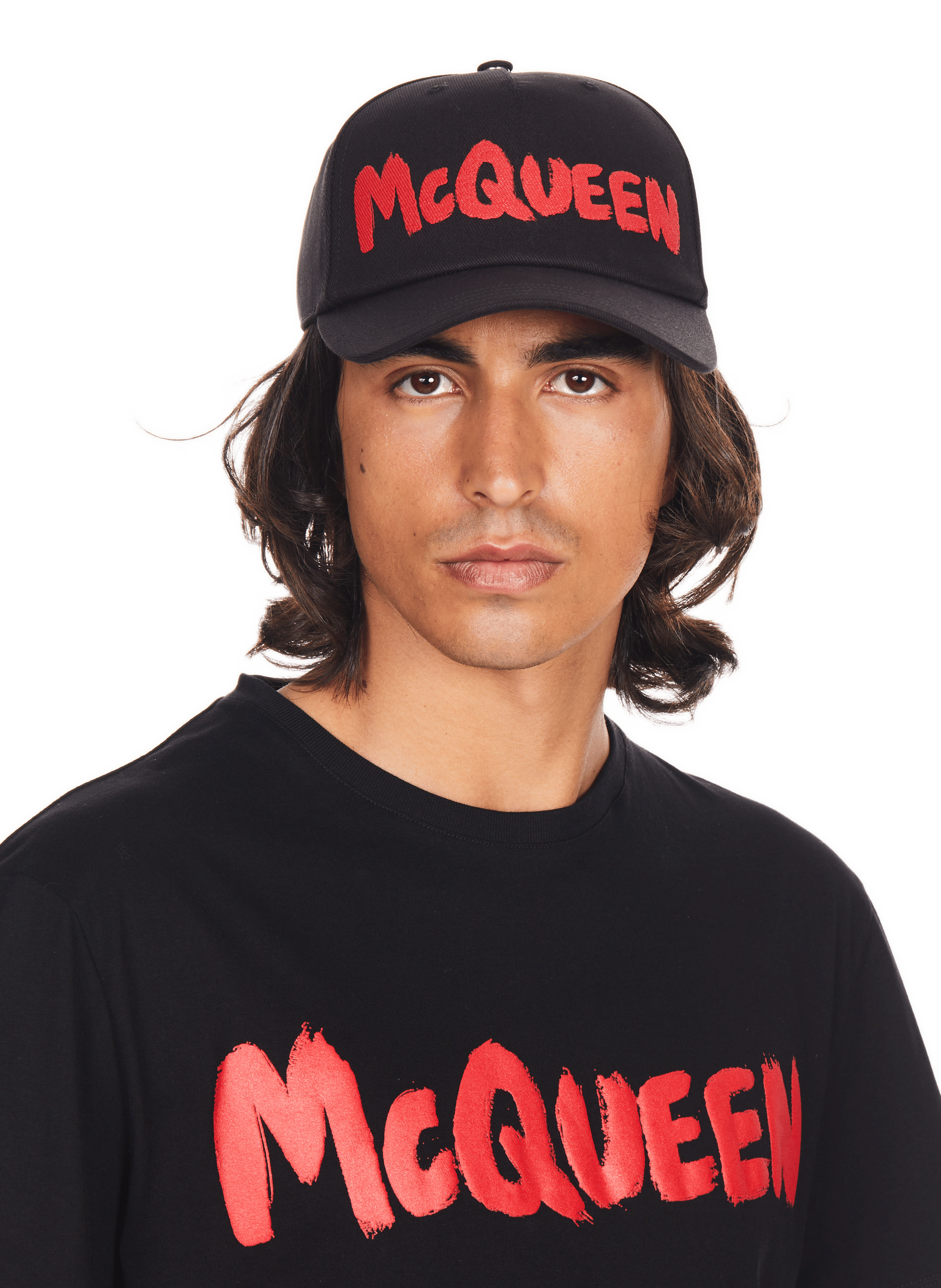 Casquette à logo  ALEXANDER MCQUEEN Noir