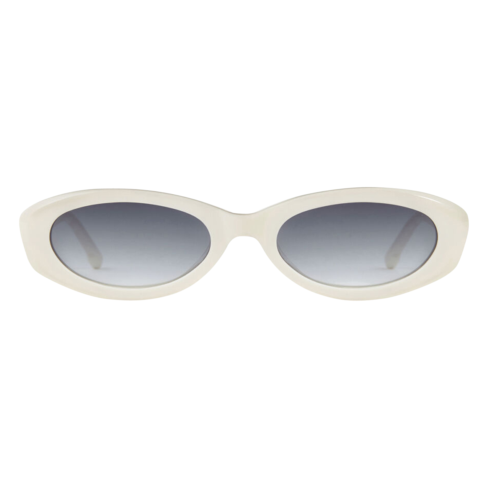 Lunettes de soleil ovales CLAUDIE PIERLOT Blanc