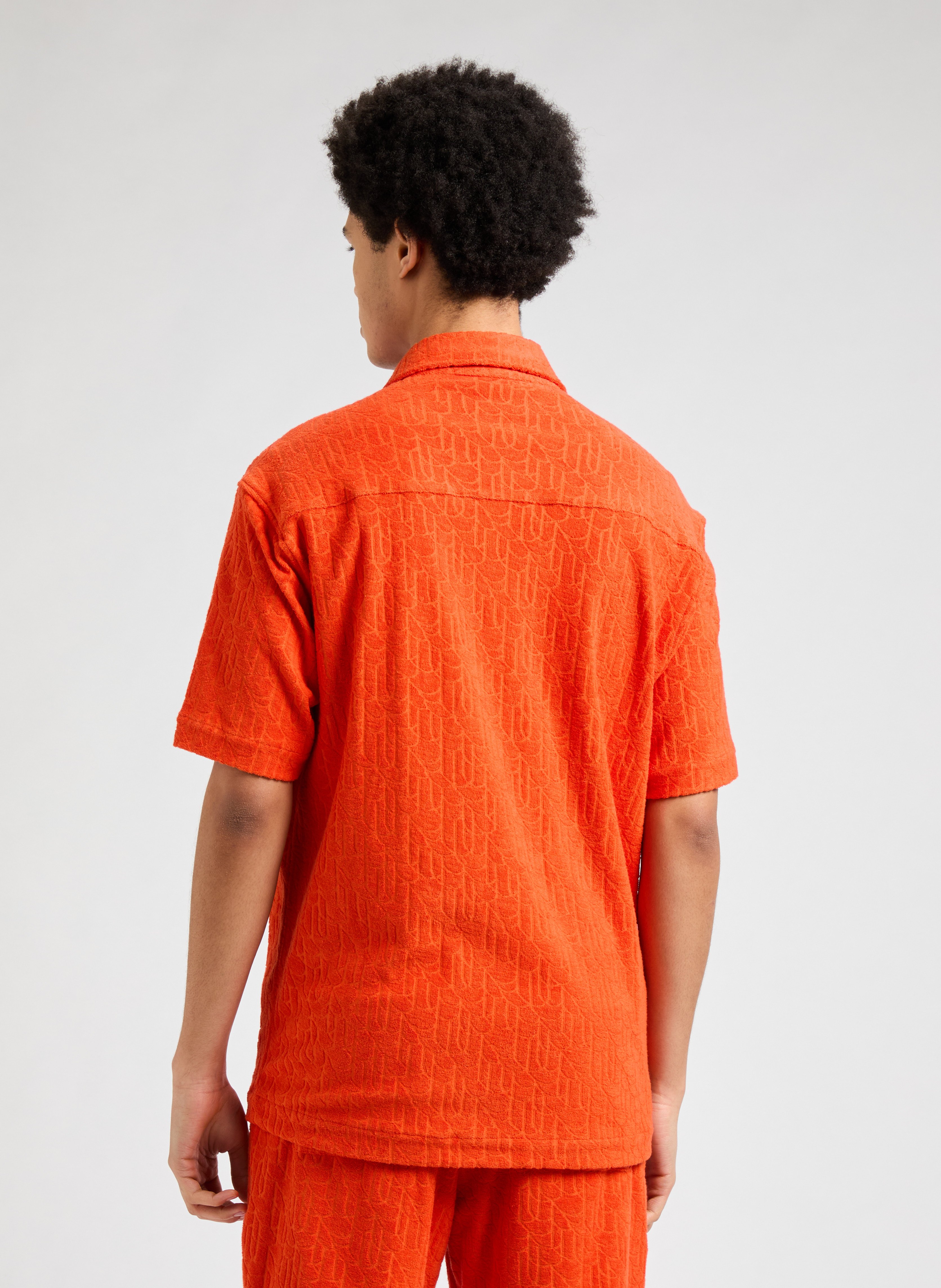 Chemise en coton SAISON 1865 Orange