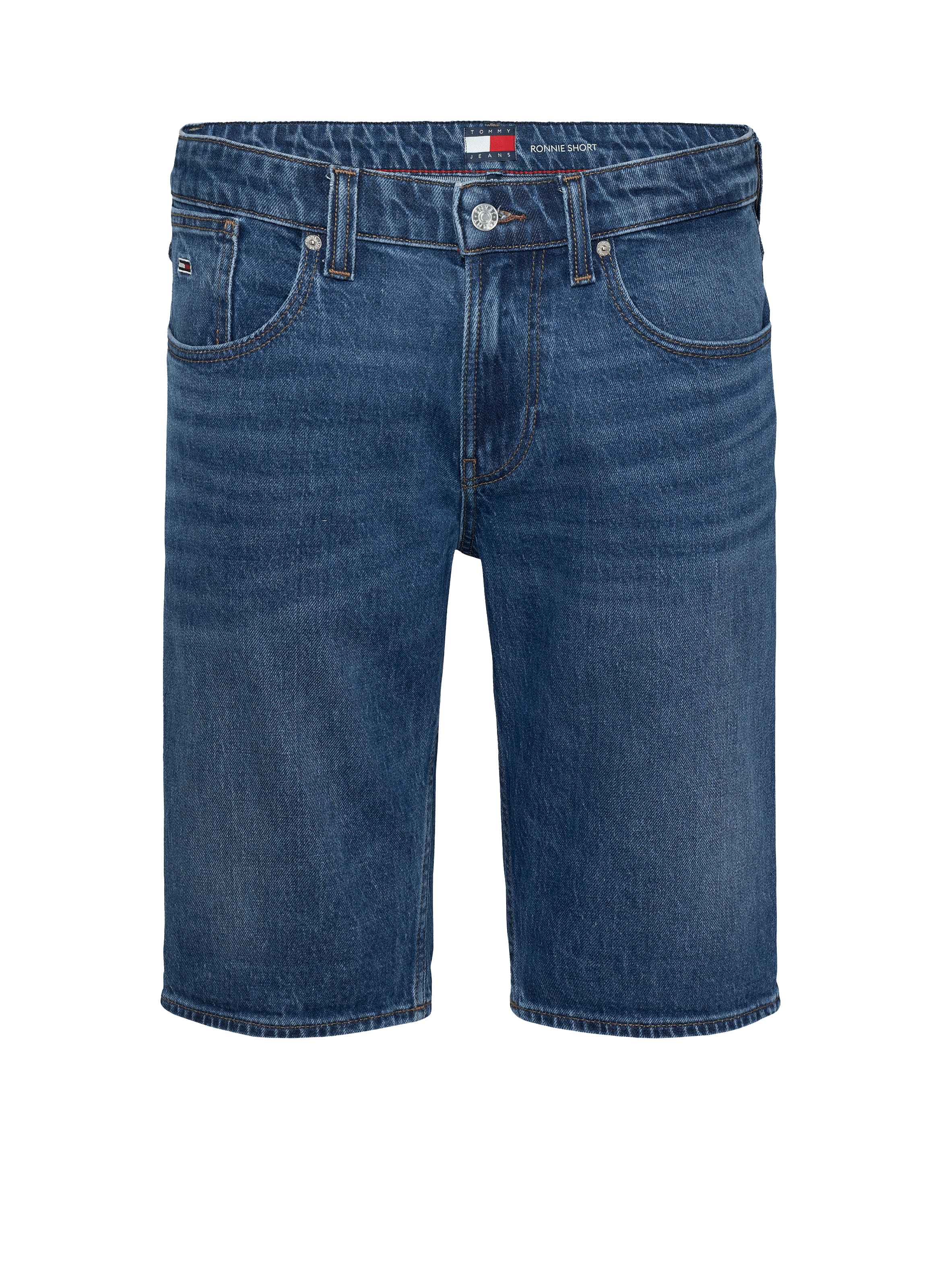 Bermuda en denim de coton  Bleu