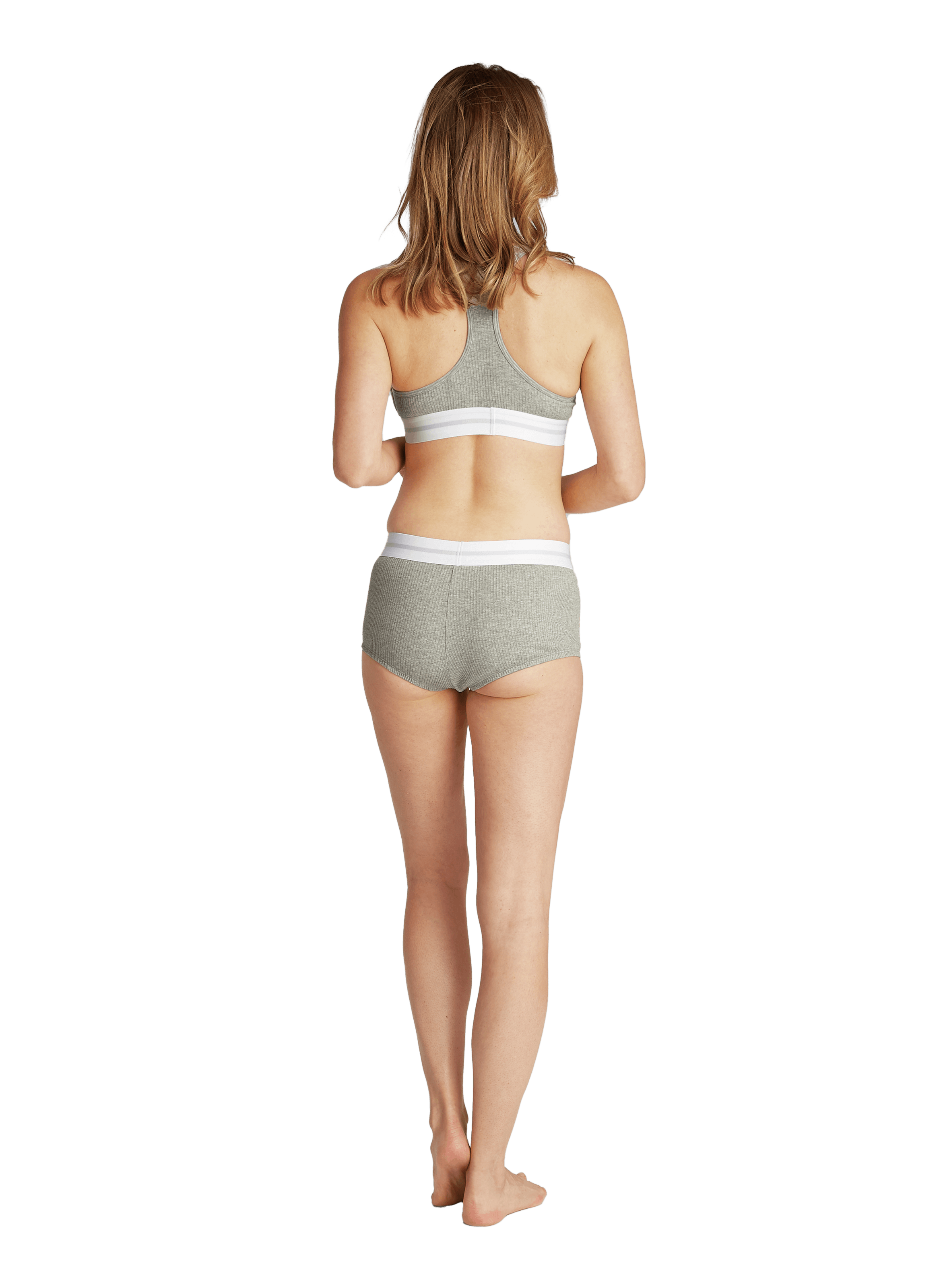 Ribbed bralette CALVIN KLEIN Grey