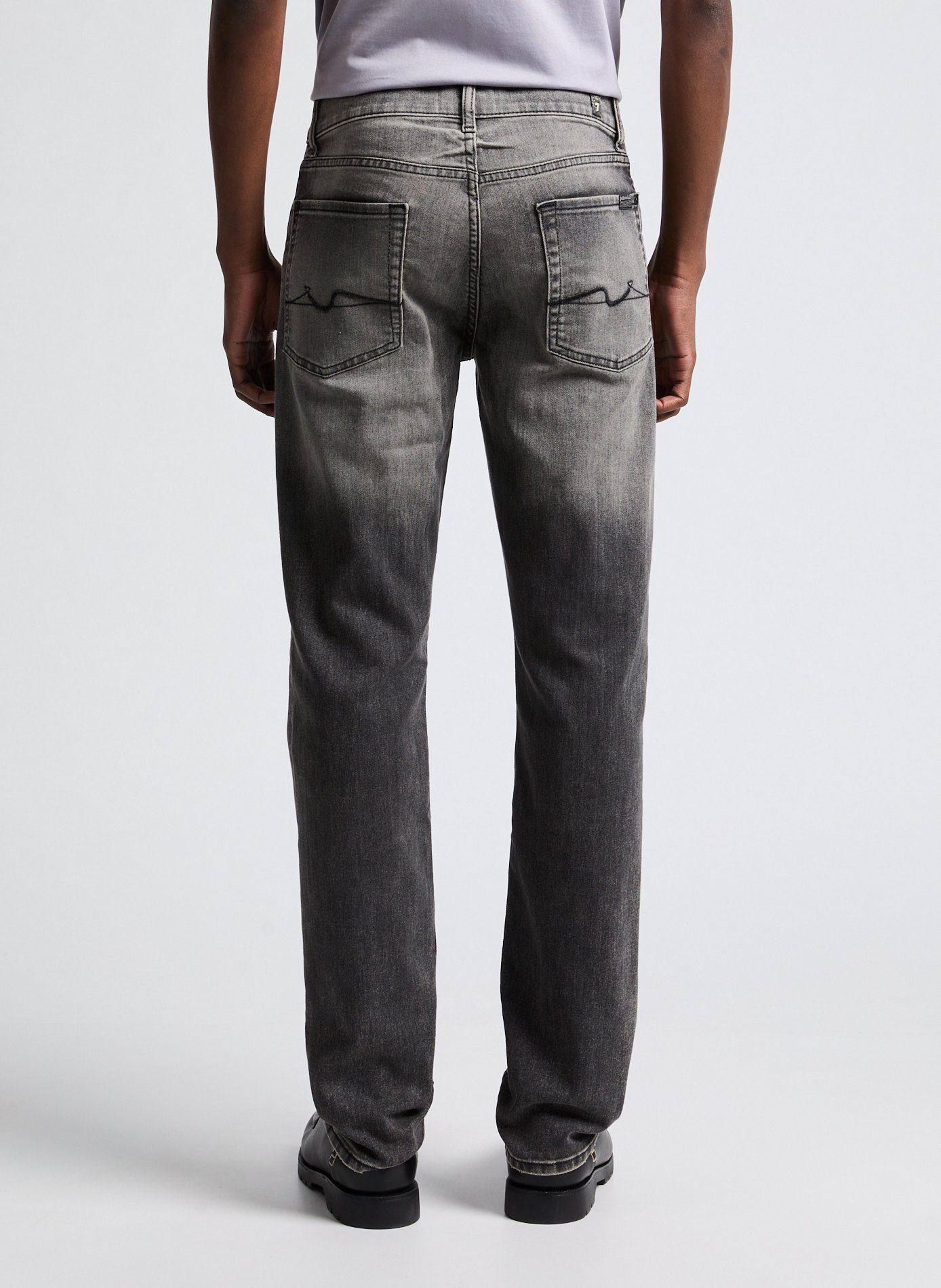 Jean Slimmy 7 FOR ALL MANKIND Noir
