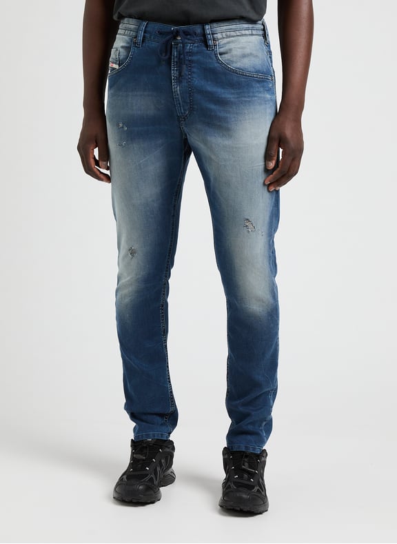 Jean droit Bleu by DIESEL DIESEL Jean droit Bleu
