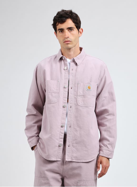 Chemise en coton à logo Rose by CARHARTT WIP CARHARTT WIP Chemise en coton à logo Rose