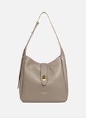 M bucket bag - Top Double  Galet - in - or