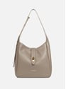 M bucket bag - Top Double | Grey by LANCASTER LANCASTER M bucket bag - Top Double | Grey