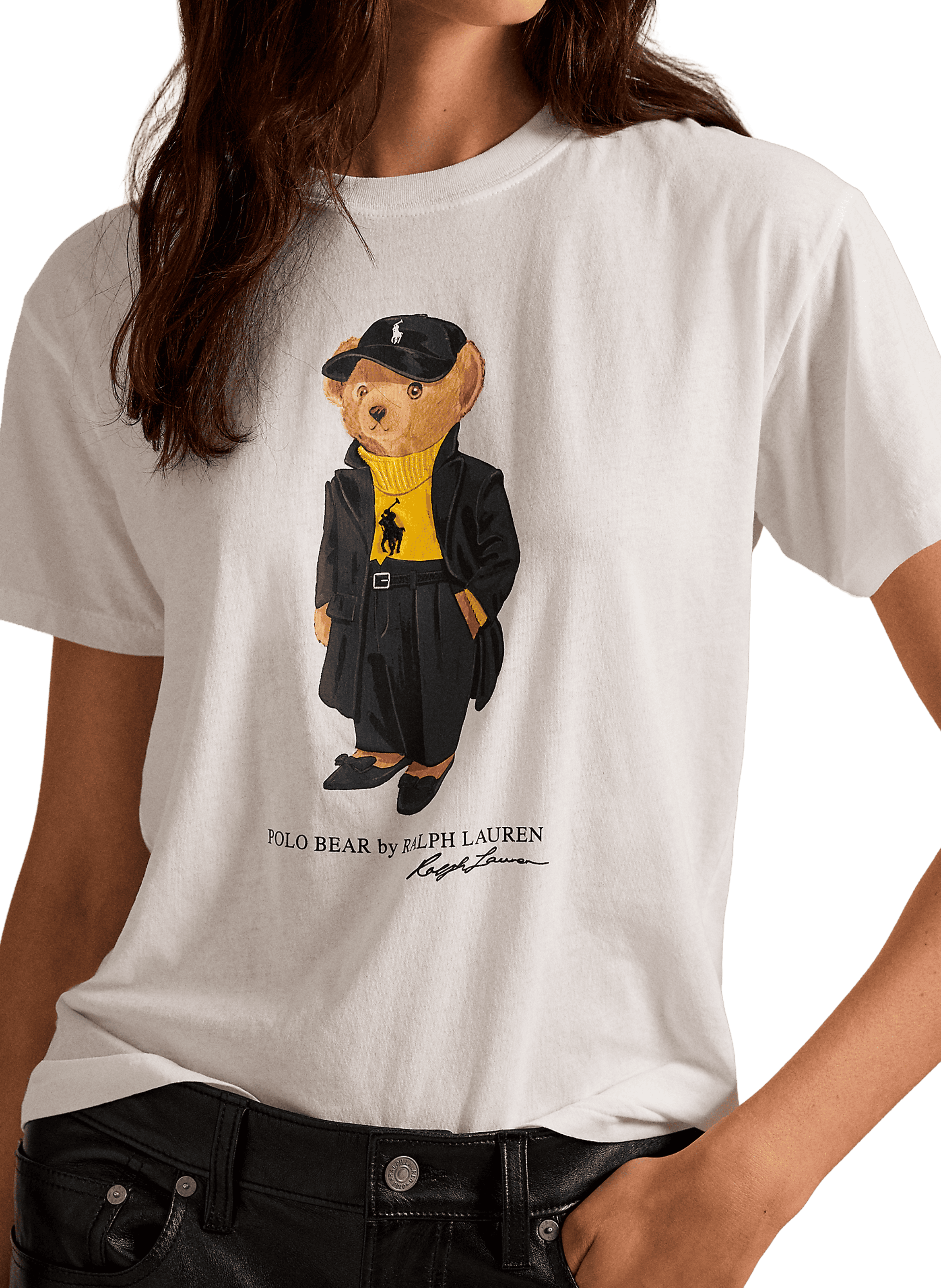 Cotton Logo T-shirt POLO RALPH LAUREN White