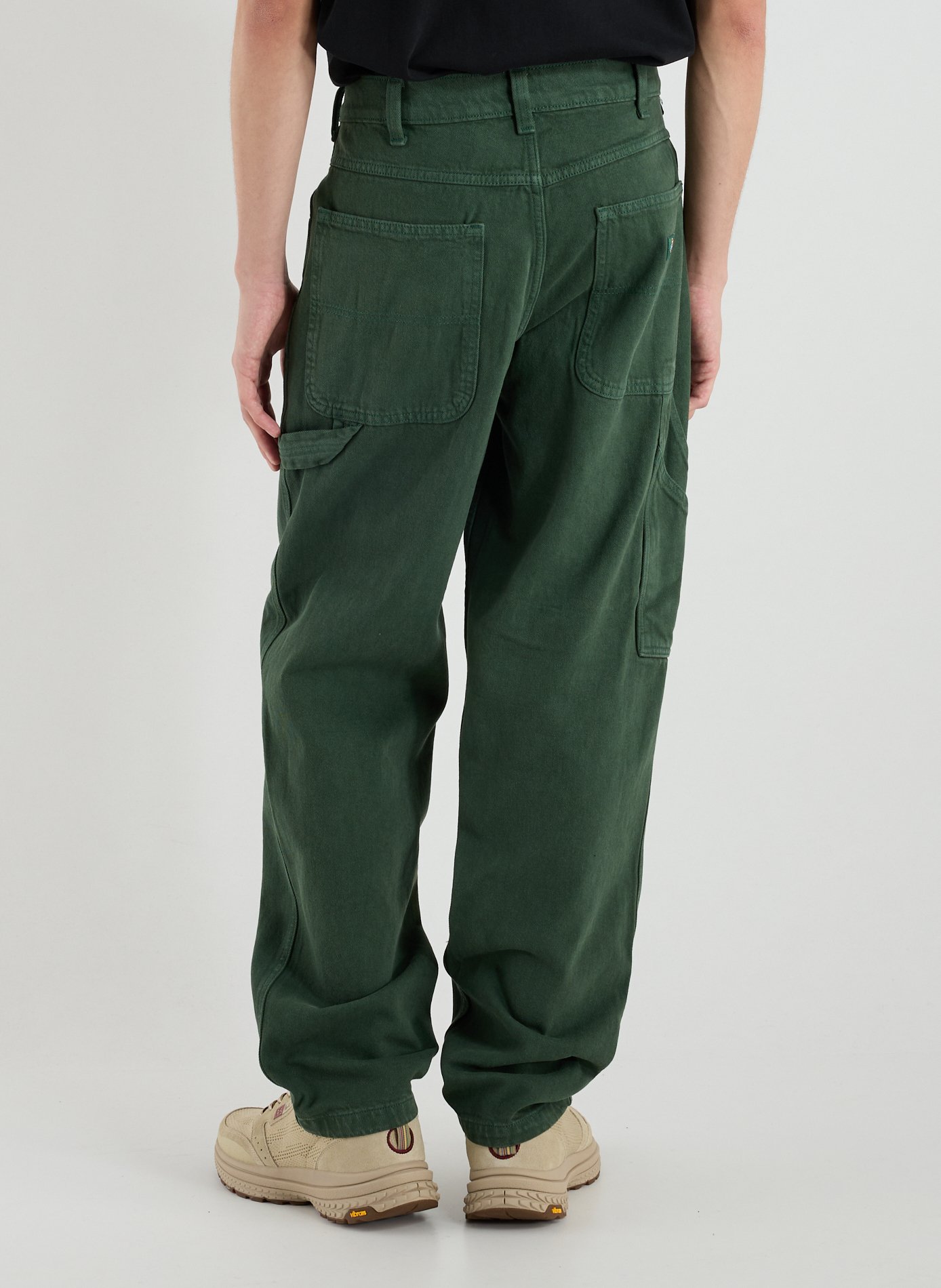 Straight leg cotton jeans DICKIES Green