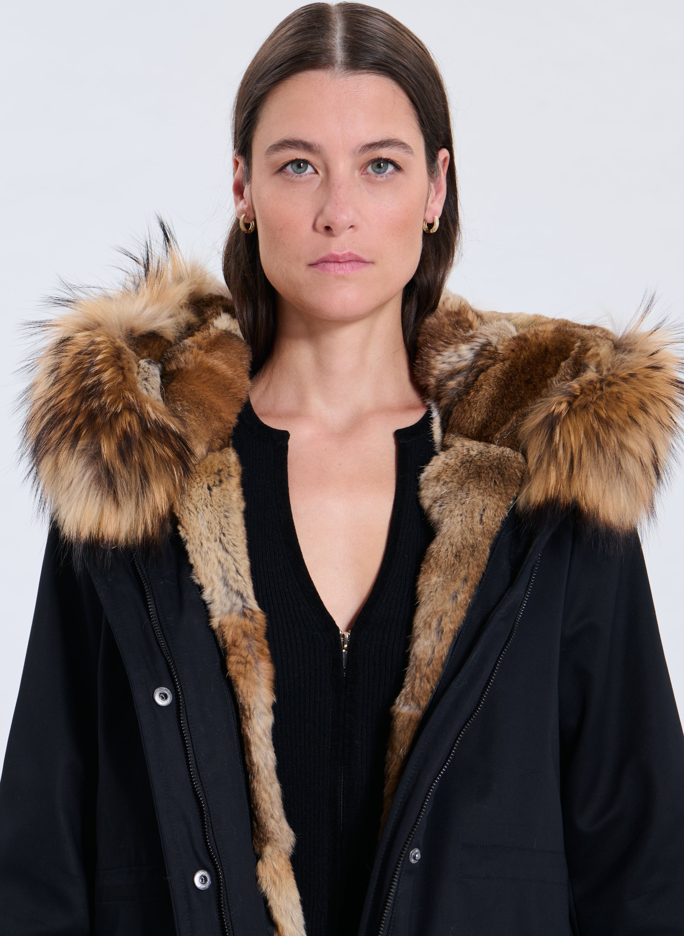 Parka  piria ZAPA Noir