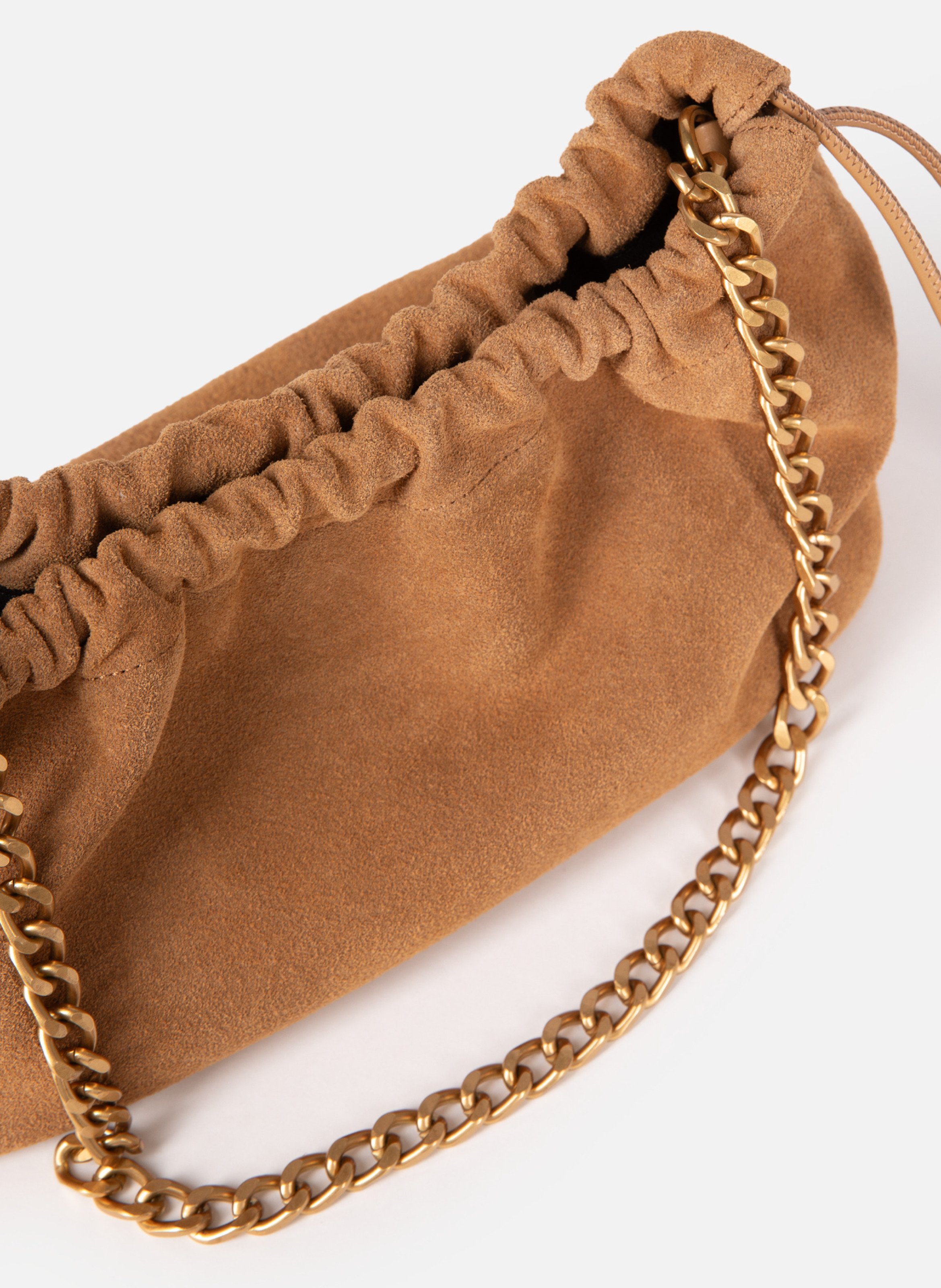 Sac taylor en suède THE KOOPLES Marron