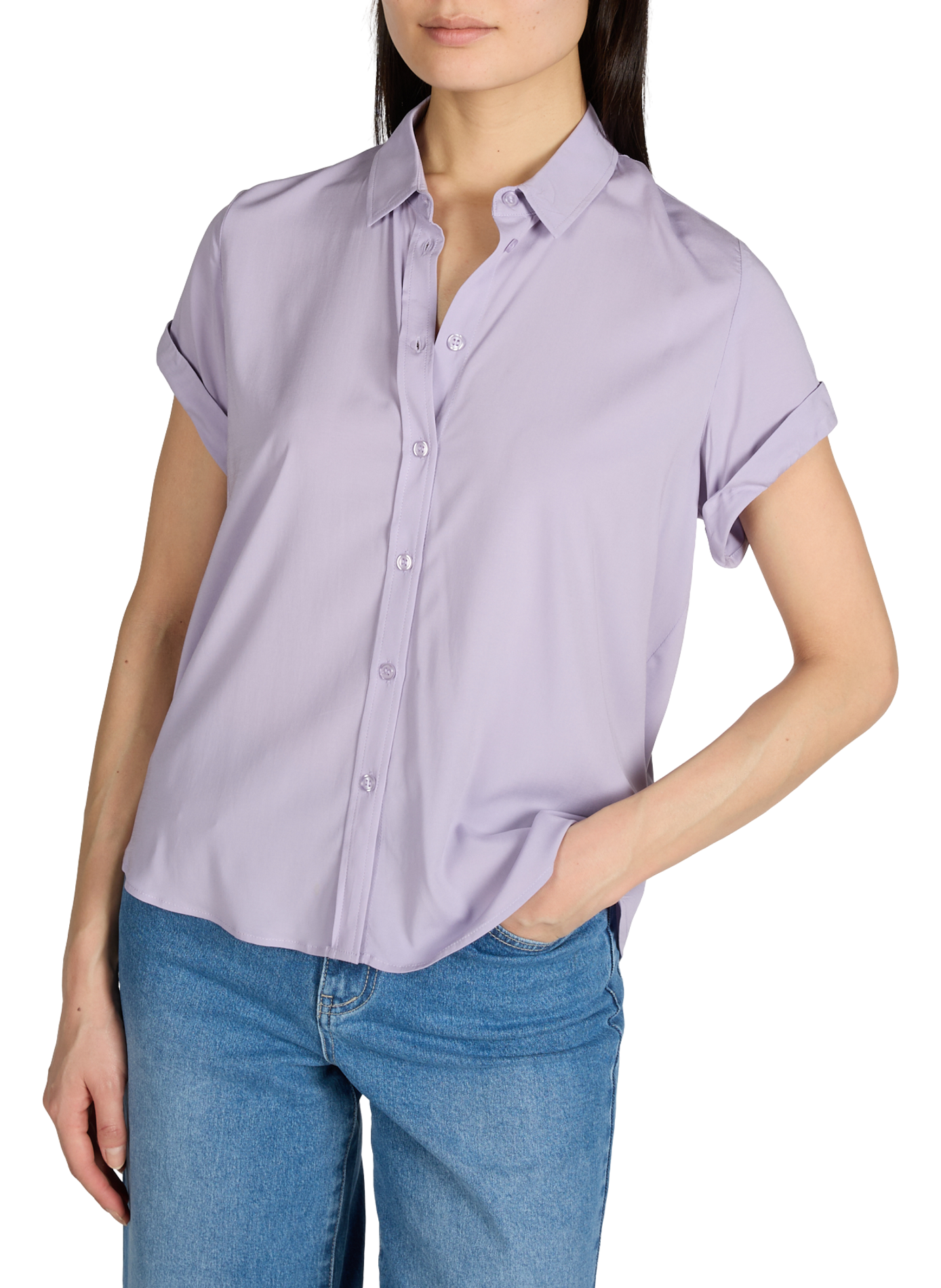 Chemise Majan à rayures SAMSOE SAMSOE Violet