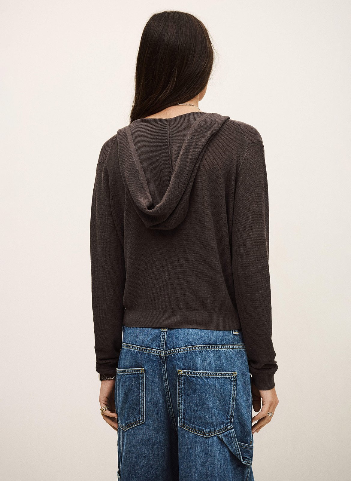 Pull cache-cœur beline BA&SH Marron