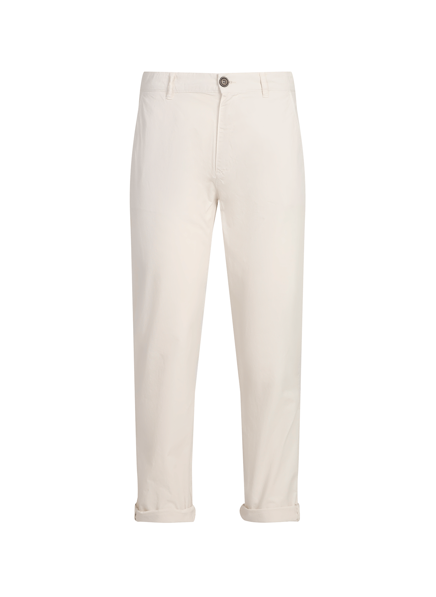 Chino semi-ajusté Boston en twill de coton léger LAFAURIE Beige