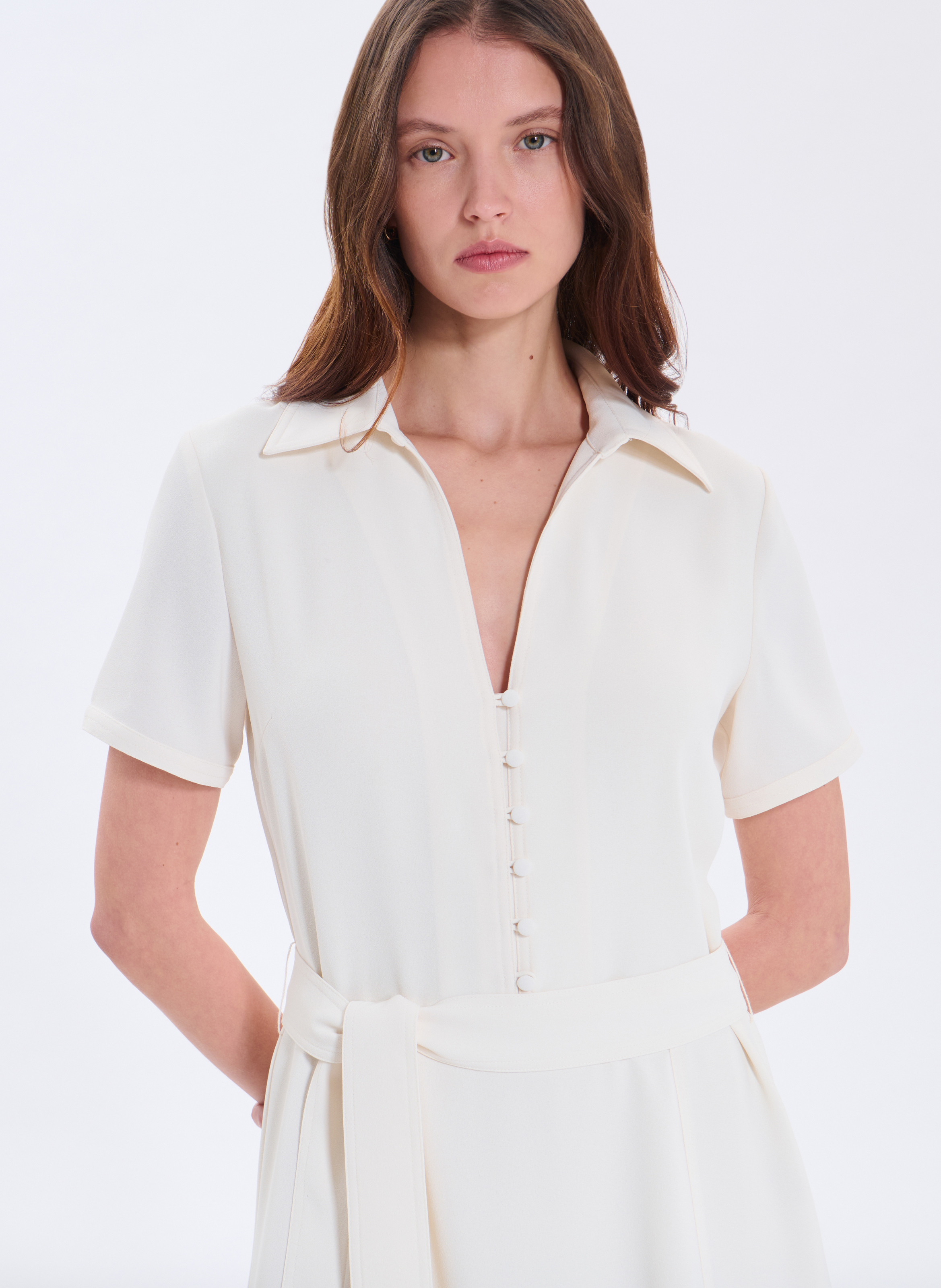 Robe  randy ZAPA Blanc