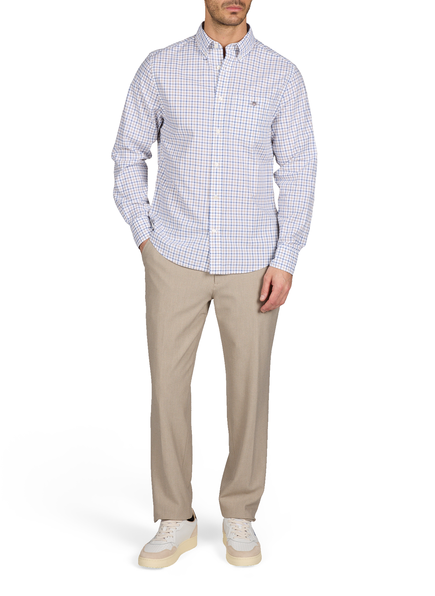 Cigarette trousers LES DEUX Beige