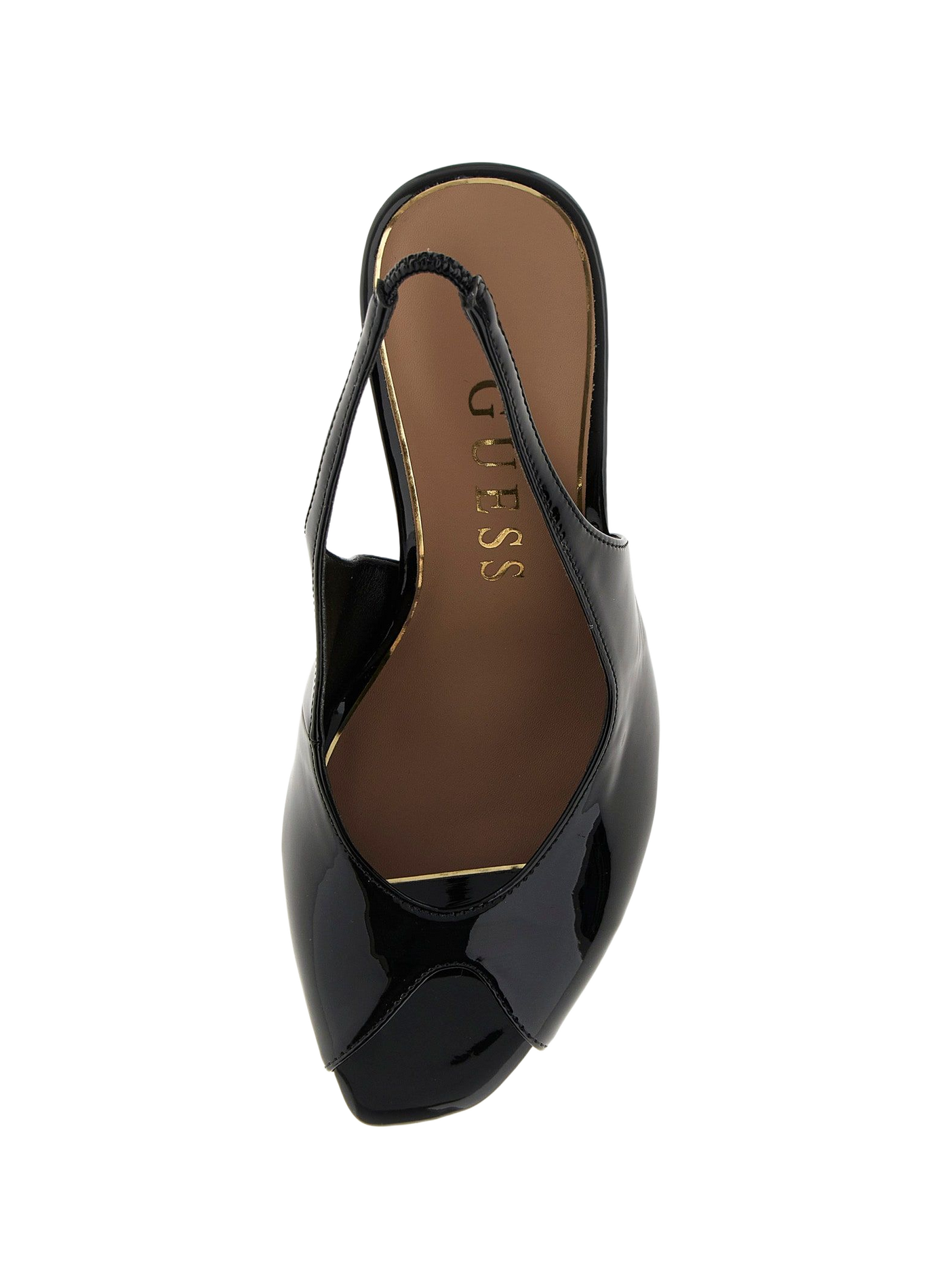 KISCO elastic strap pumps GUESS Black