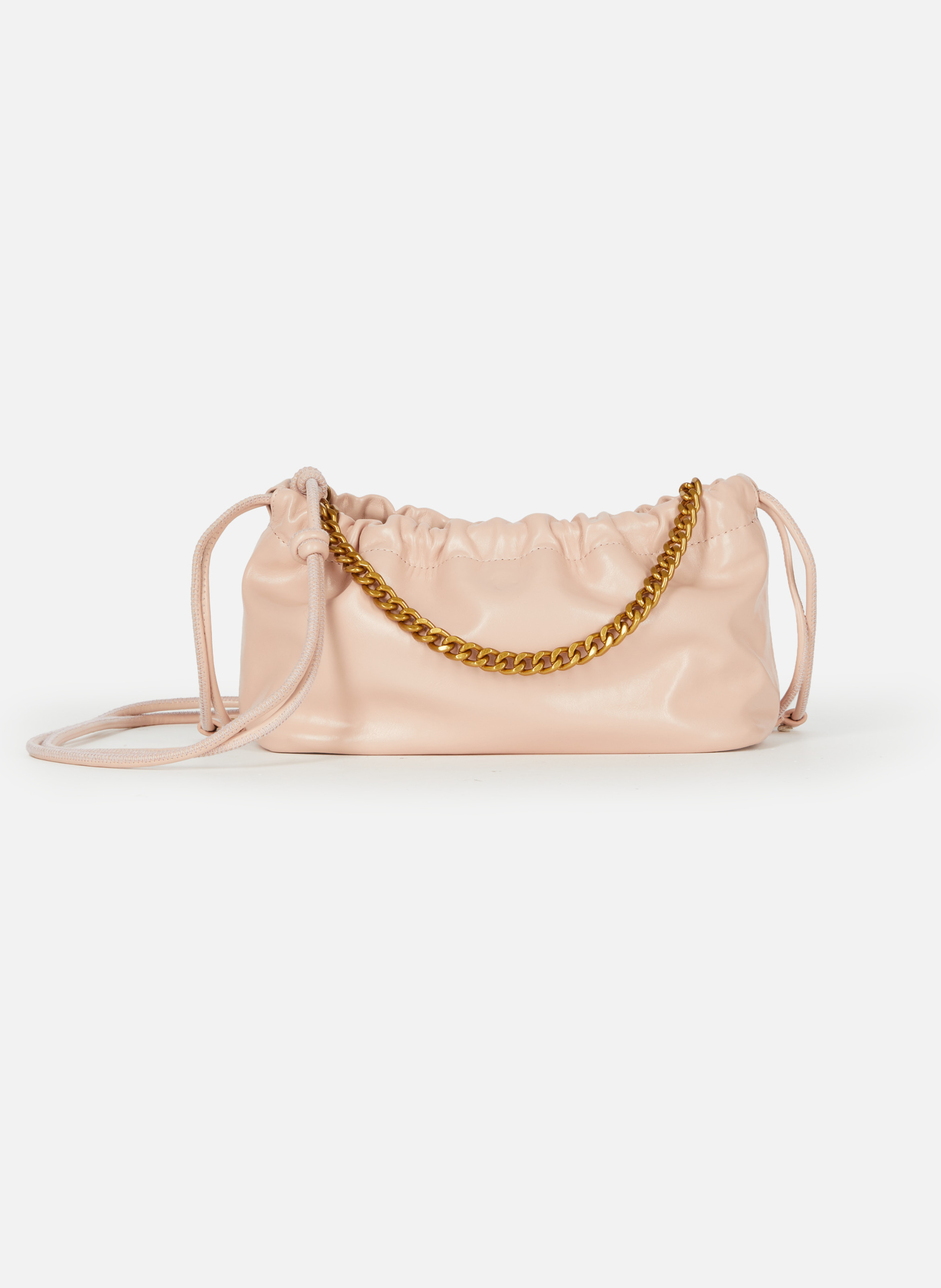 Sac taylor en cuir recyclé  Rose clair