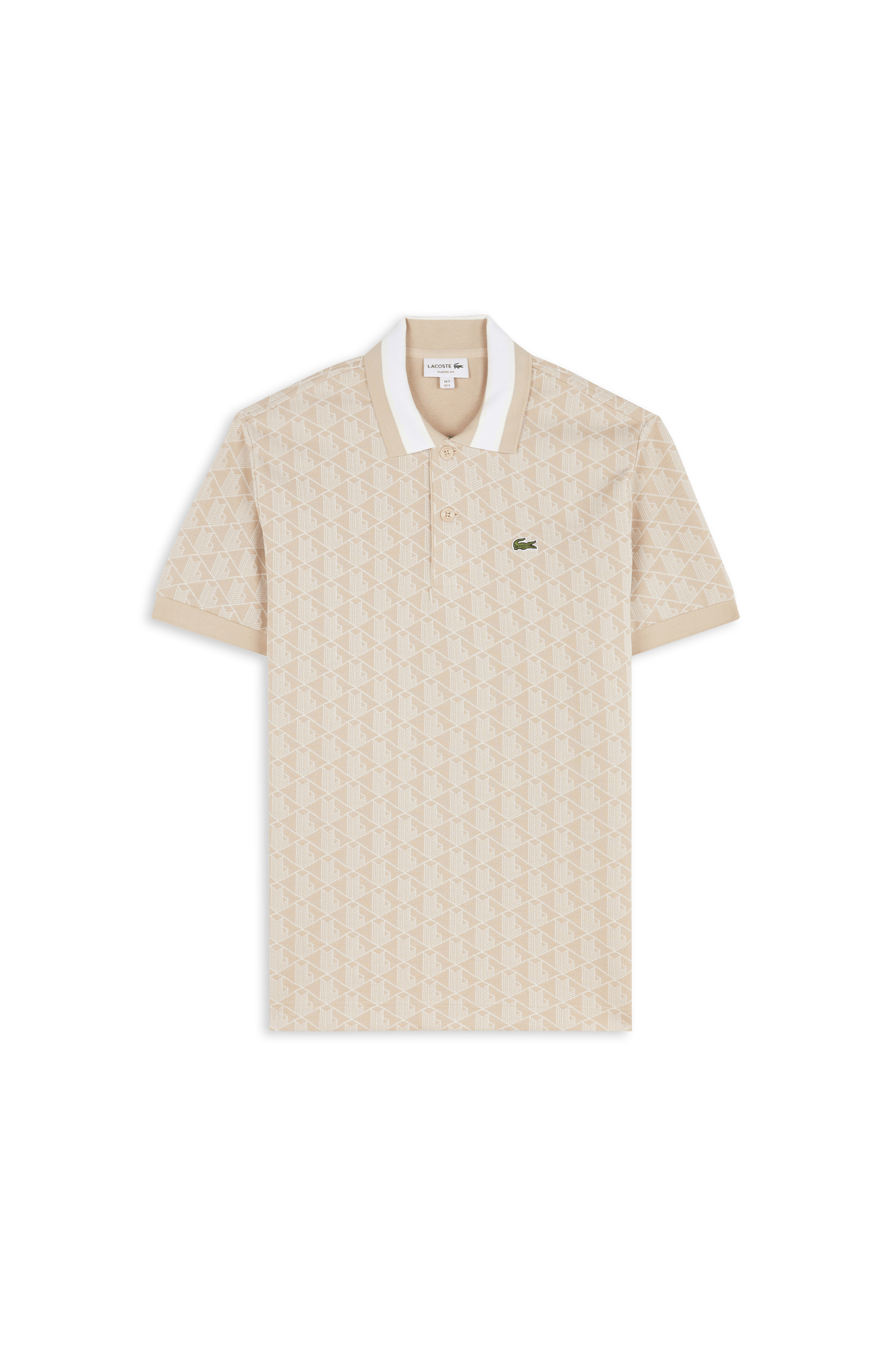Polo the blend monograme LACOSTE Beige