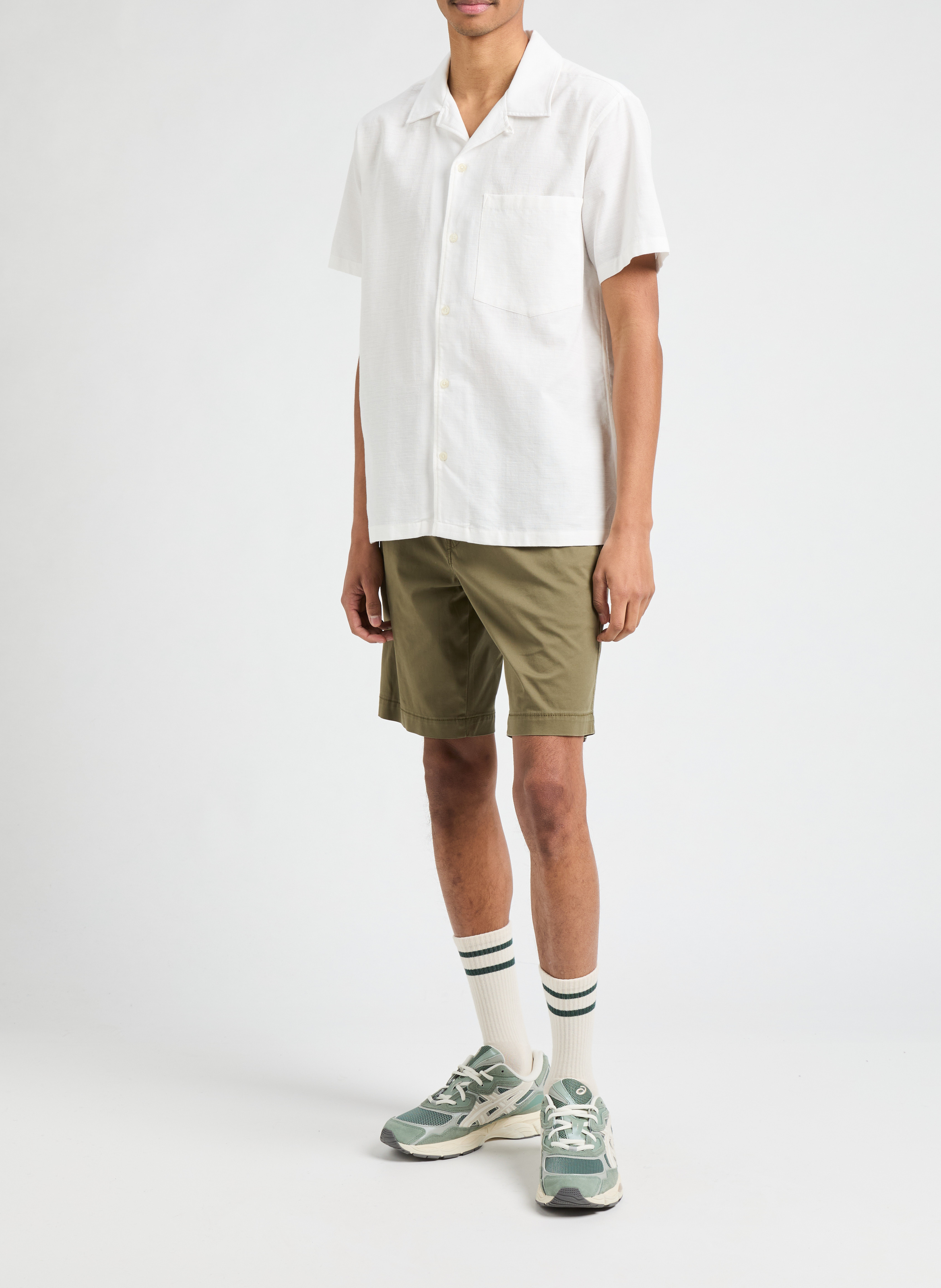 Chemise en coton AU PRINTEMPS PARIS Beige