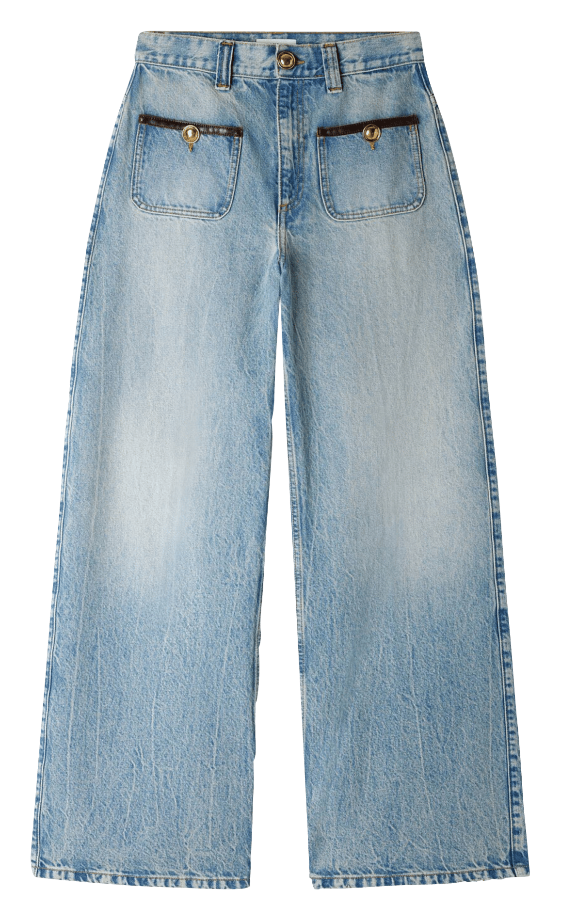 Jean large SANDRO Bleu