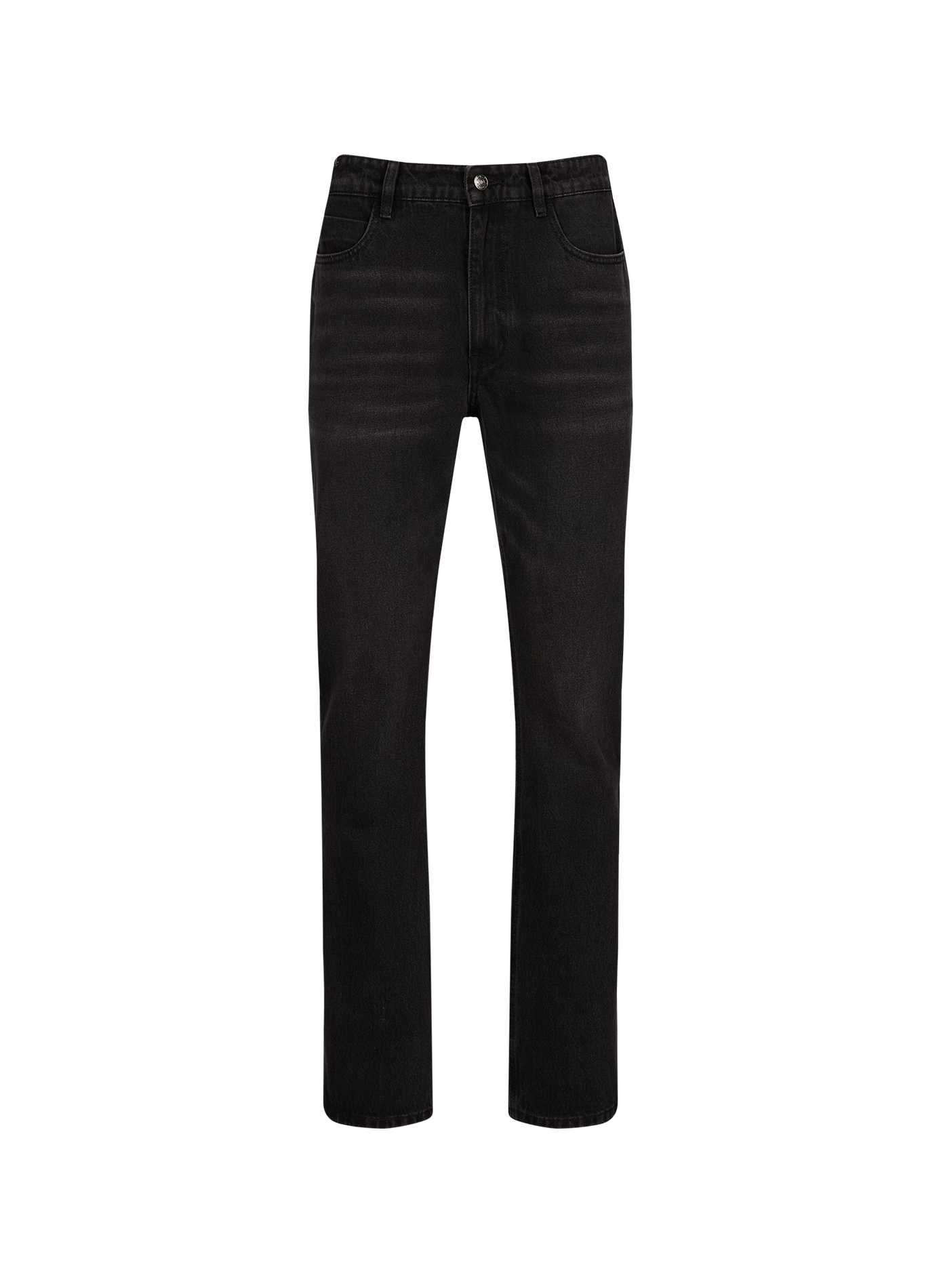 Rechte katoenen jeans Jupiter NOTIFY Zwart