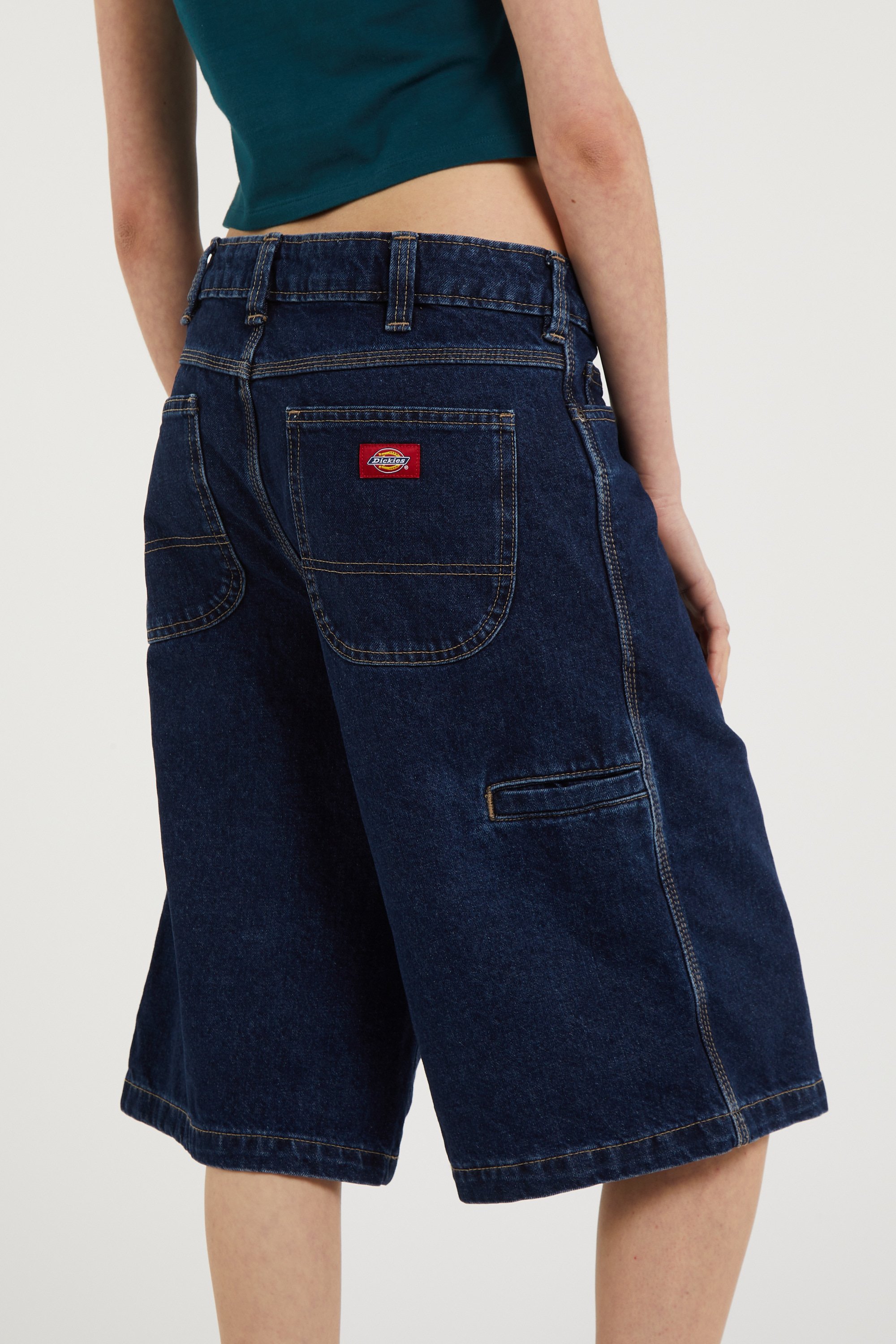 Short 957 13 inch denim short w DICKIES Bleu
