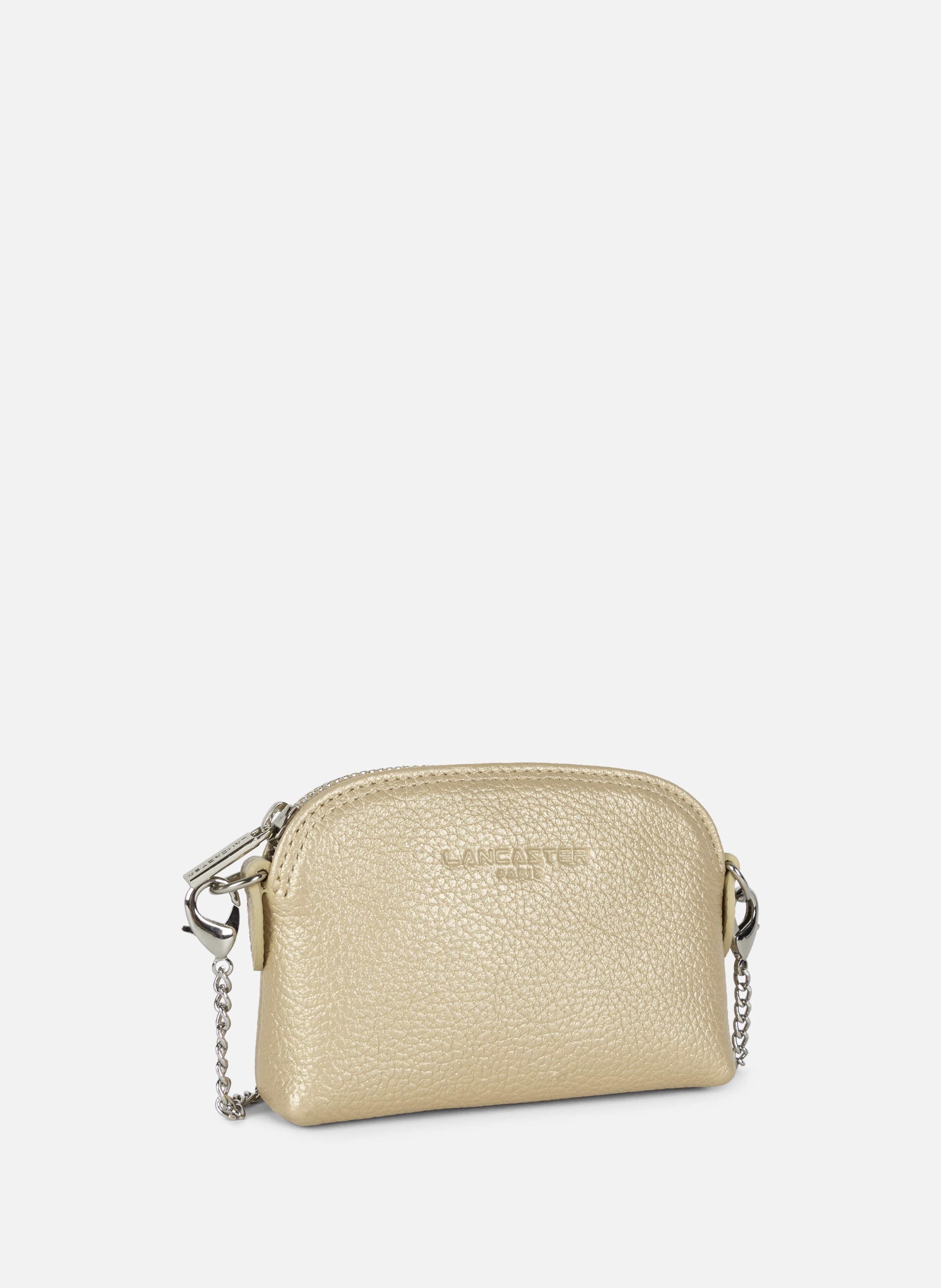 Petit porte-monnaie - foulonné pm LANCASTER Doré