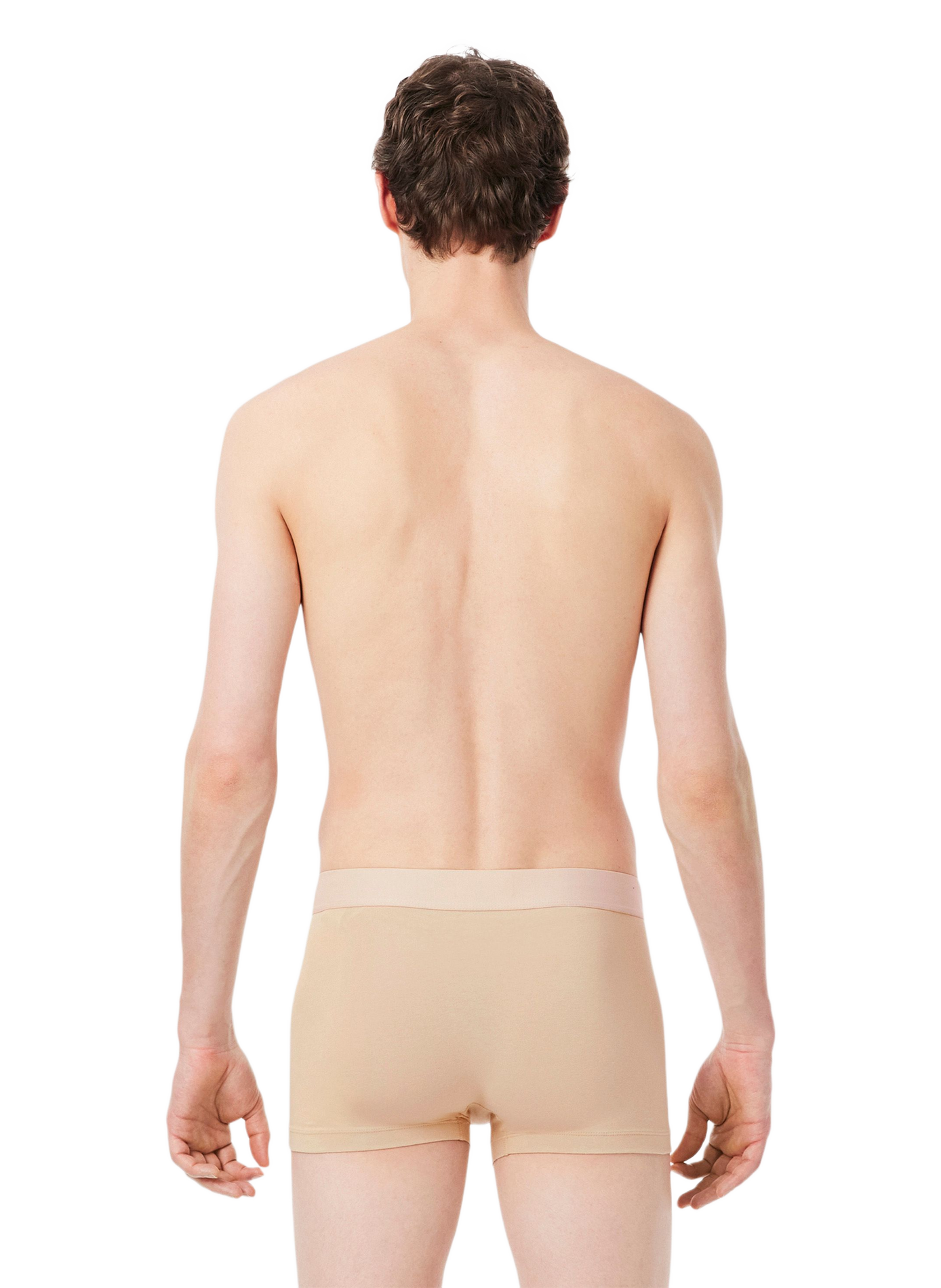 Set of three mixed cotton boxers LACOSTE Multicolour