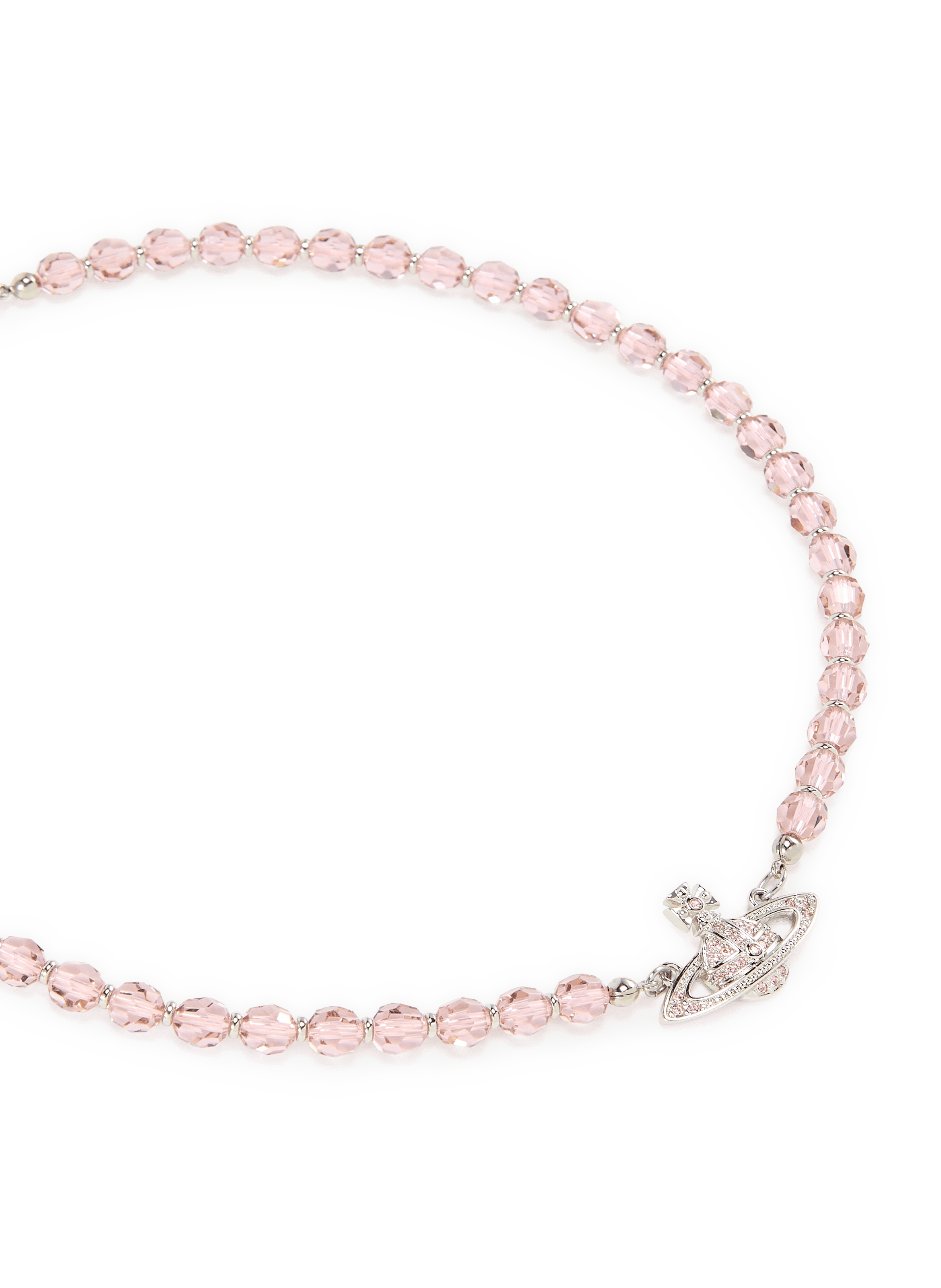 Messaline brass choker necklace VIVIENNE WESTWOOD Silver